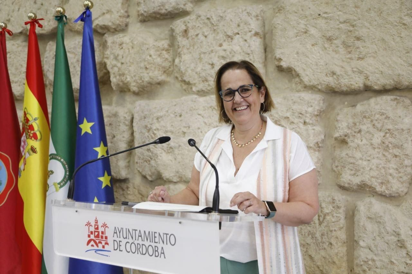 La concejala de Reactivación Económica y presidenta del Imdeec, Blanca Torrent.