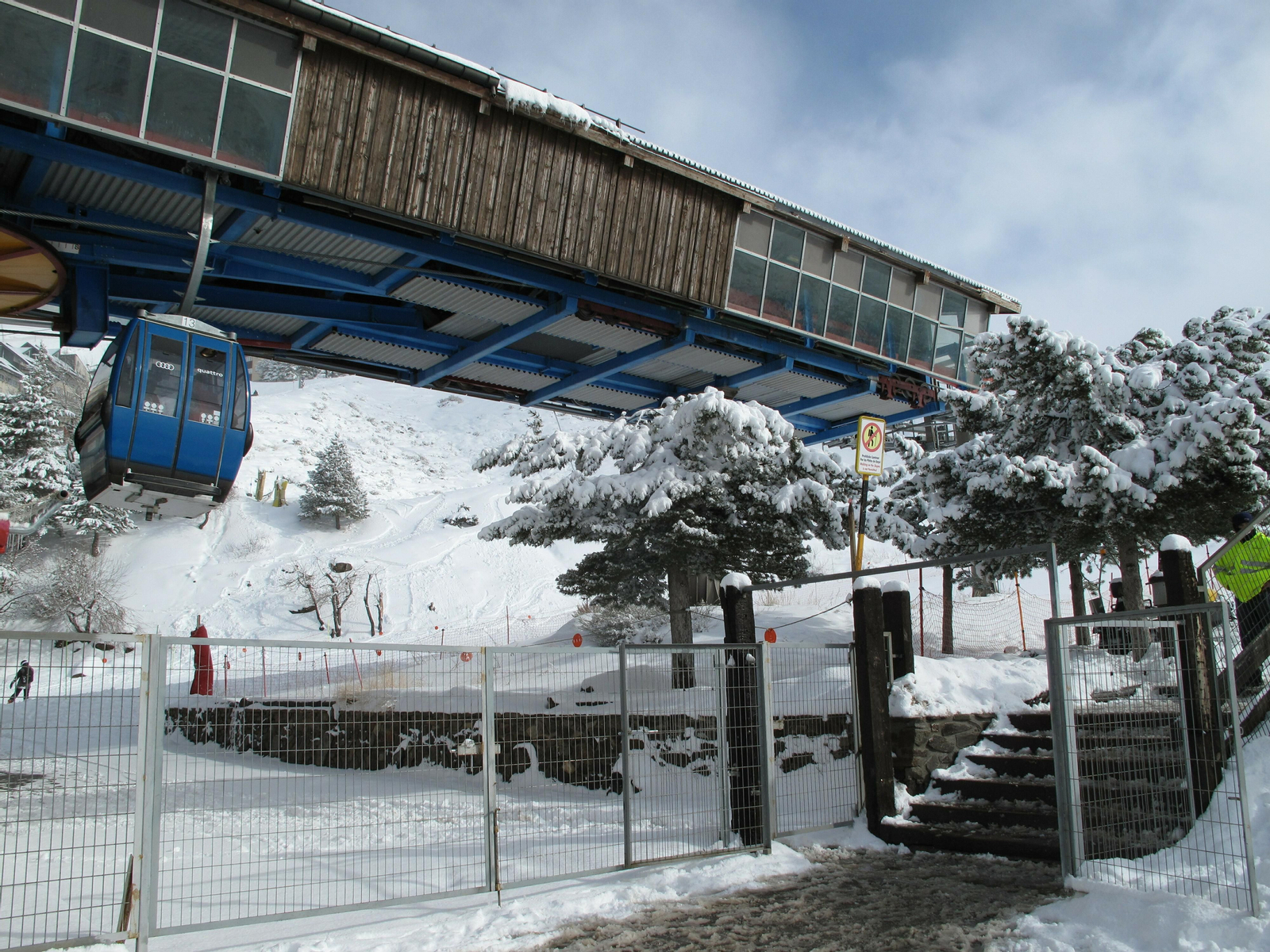 Todas las imágenes del paso del temporal por Granada