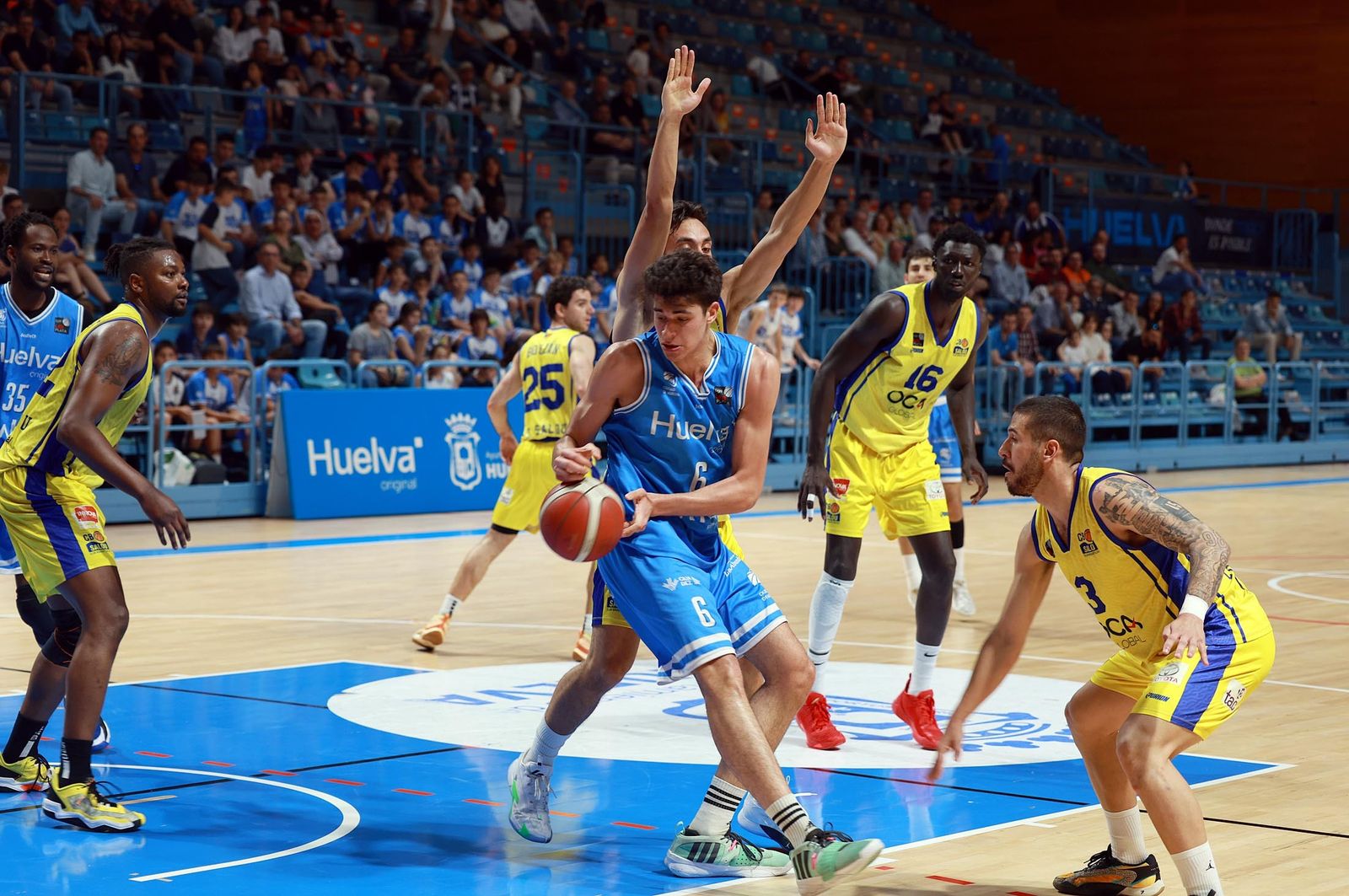 Las mejores imágenes del Ciudad de Huelva-CB Salou