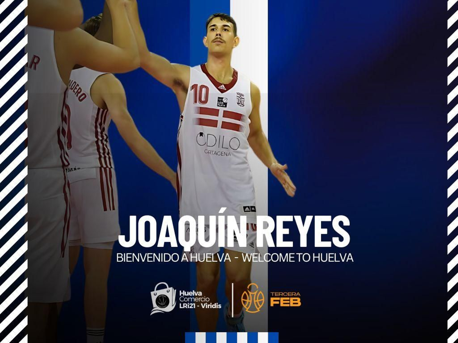 Joaquin Reyes refuerza el perímetro del Ciudad de Huelva. Joaquin Reyes refuerza el perímetro del Ciudad de Huelva.