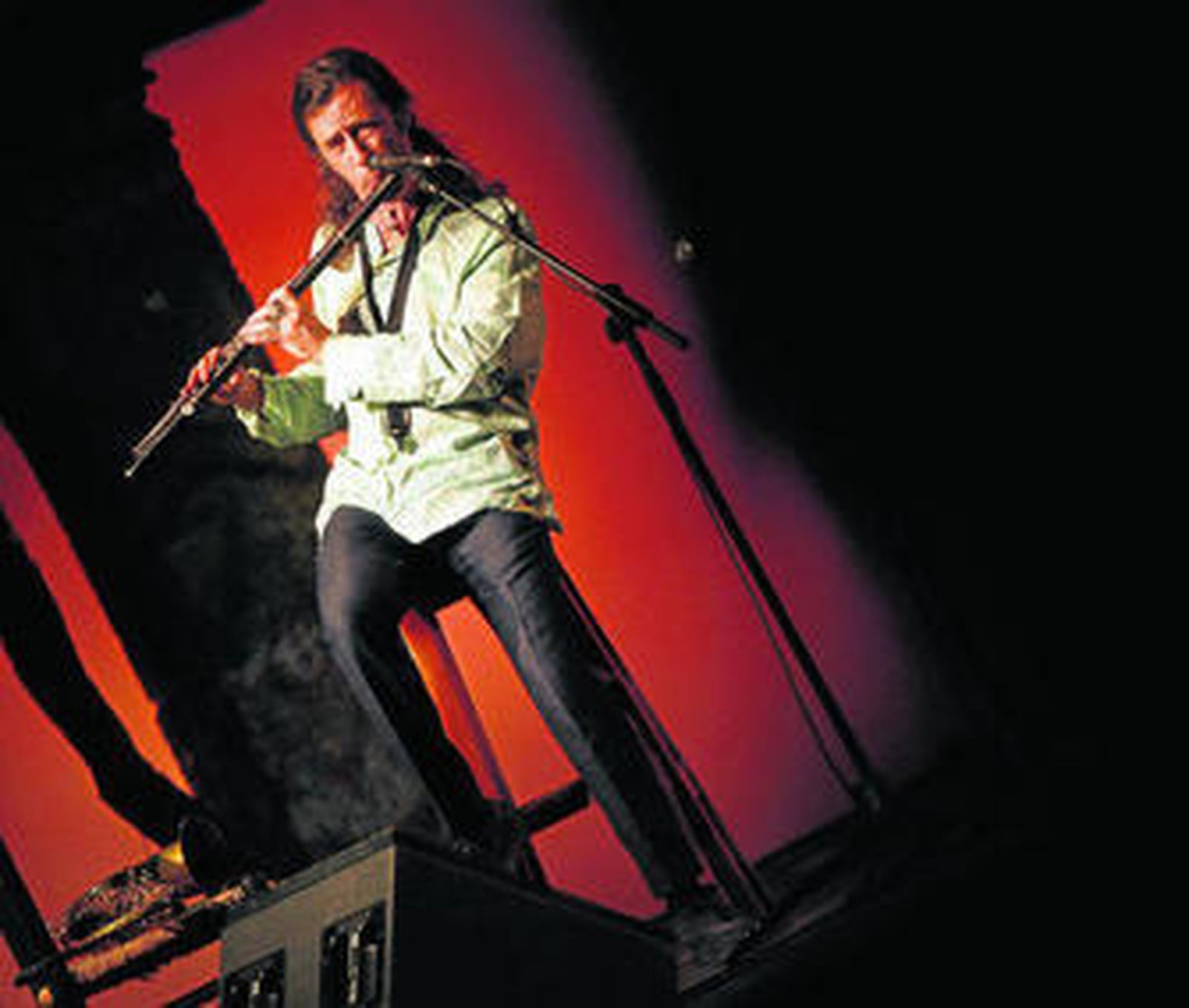 El músico Jorge Pardo.