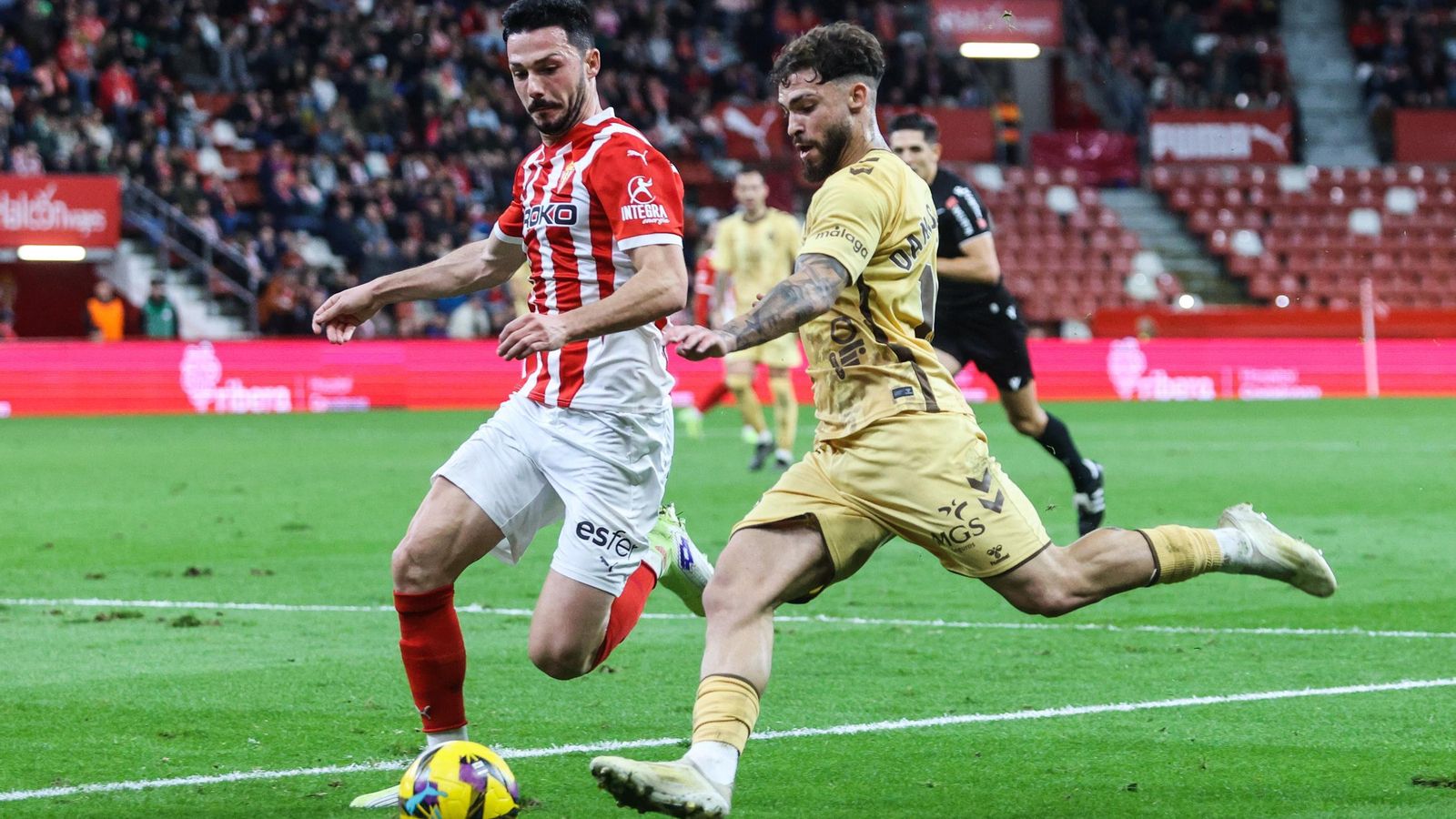 Las fotos del Sporting de Gijón - Málaga CF
