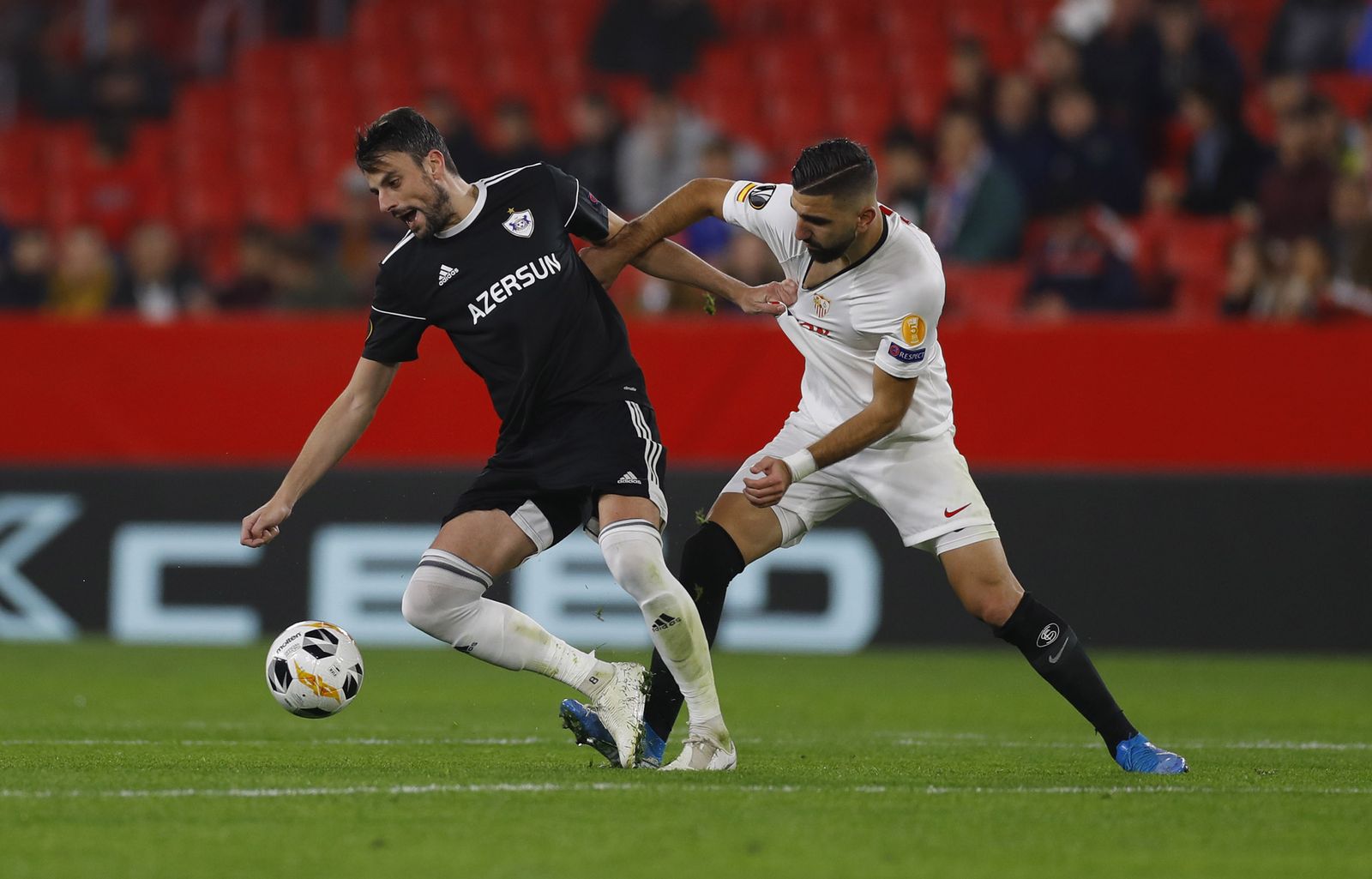 La imágenes del Sevilla fc-Qarabag Fk