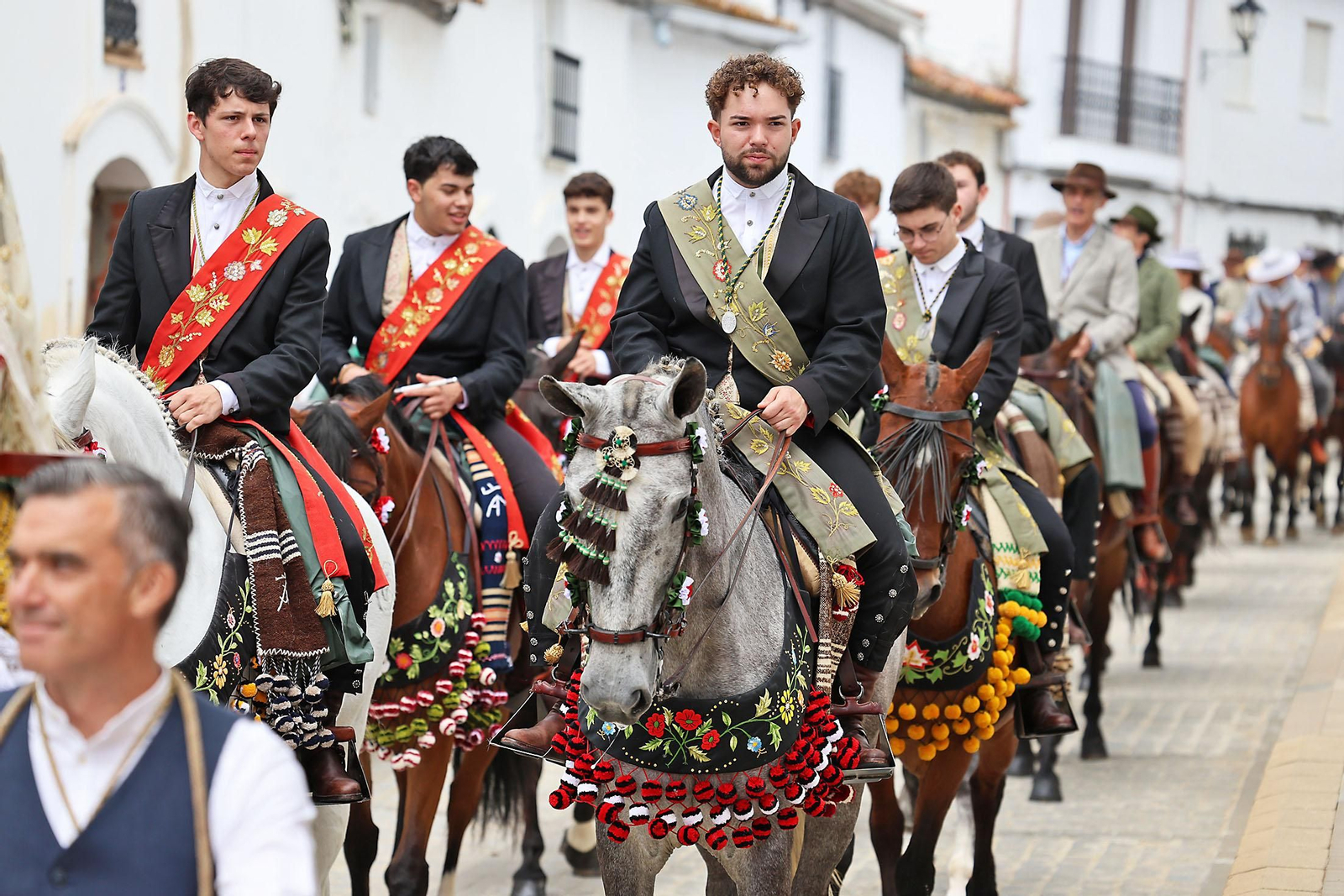 Las imágenes de la romería de San Benito Abad en el Cerro del Andévalo de Huelva