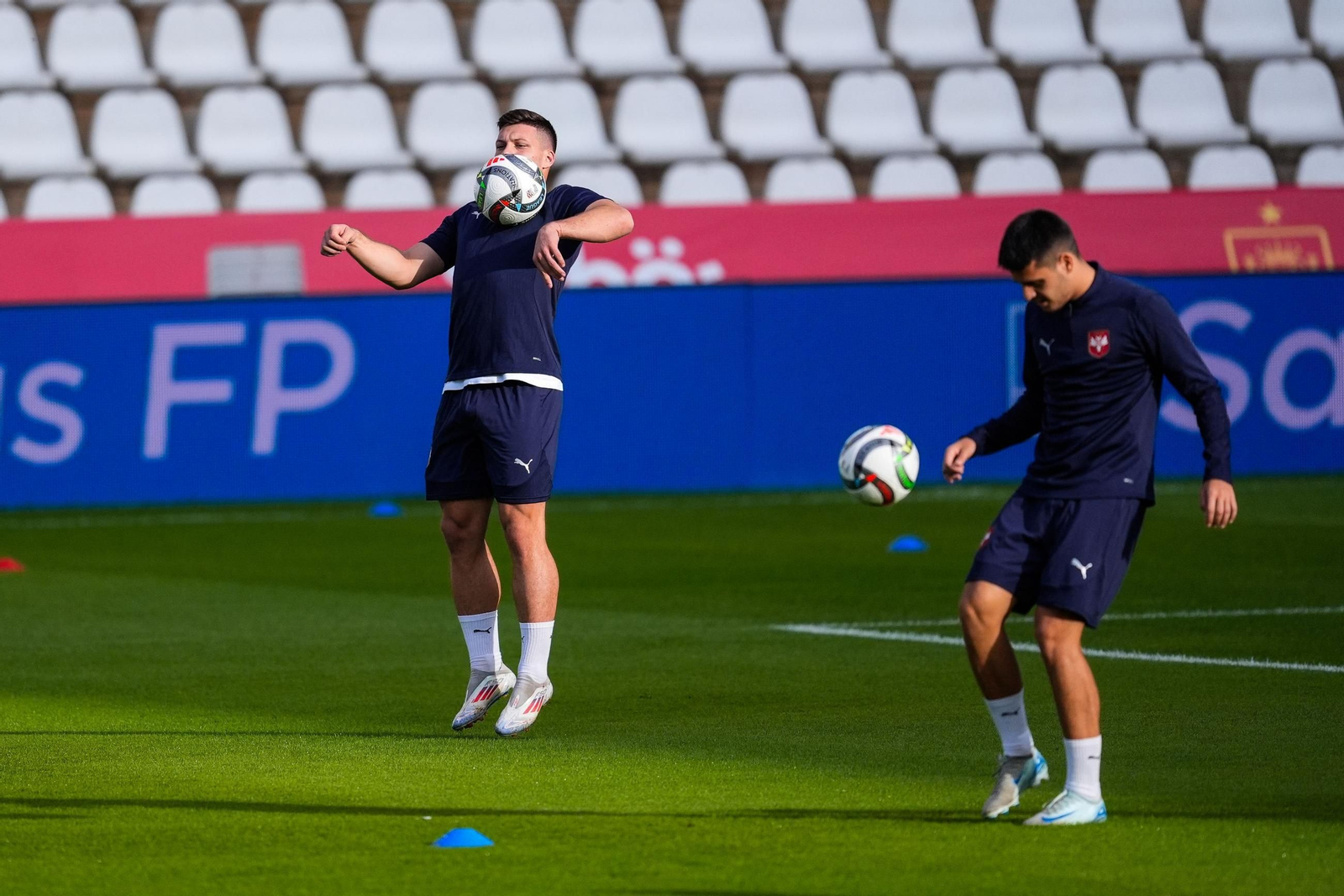 Las fotos de la selección de fútbol en Córdoba Las fotos de la selección de fútbol en Córdoba