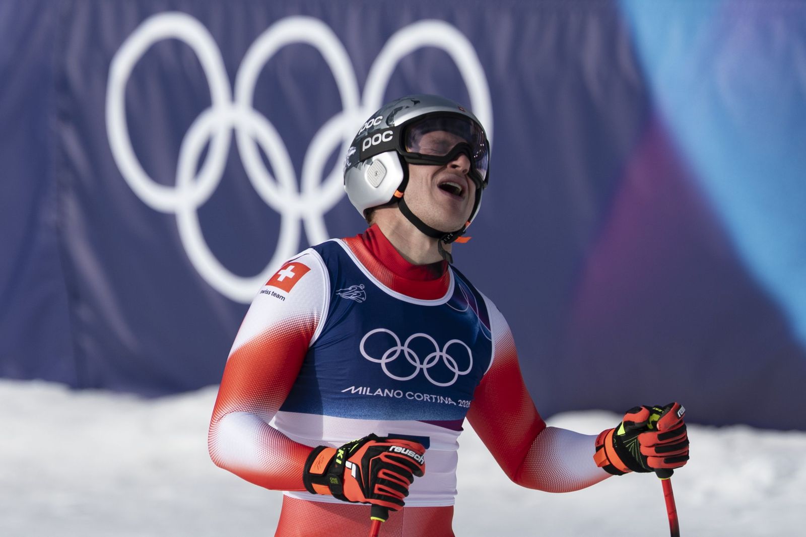 Las espectaculares fotos del descenso masculino en los Juegos Olímpicos de invierno