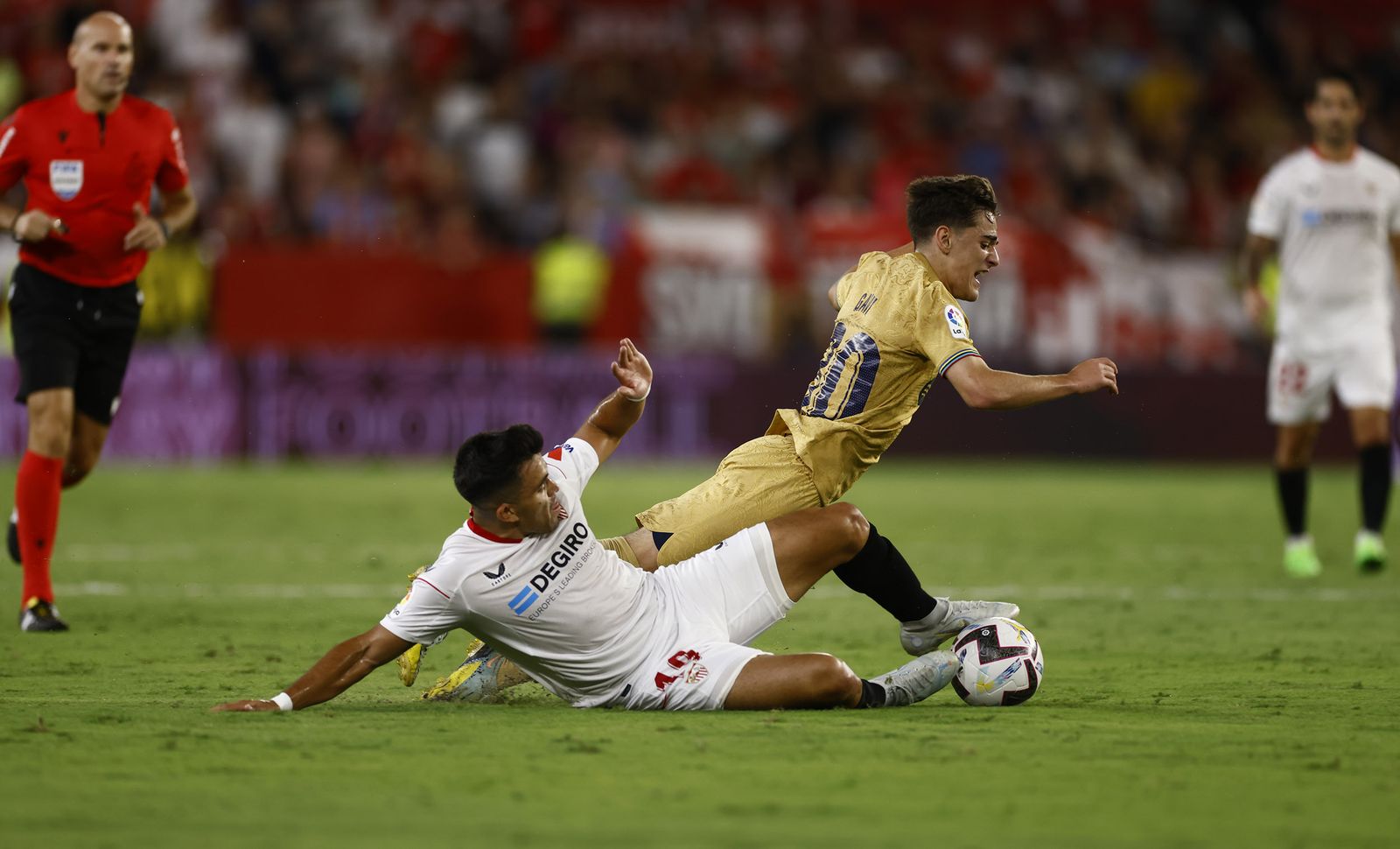 Las imágenes del Sevilla-Barcelona