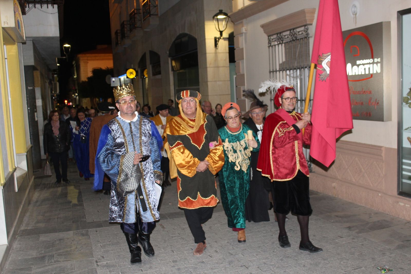 Representación histórica del Terremoto de Vera de 1518