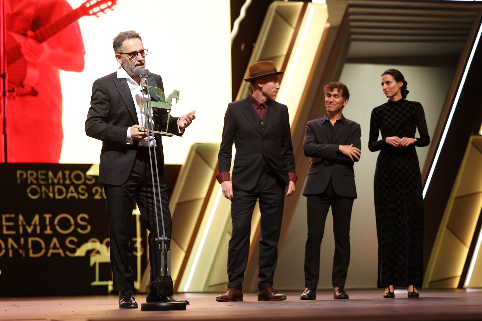 El compositor y cantante Jorge Drexler en la noche de los Ondas