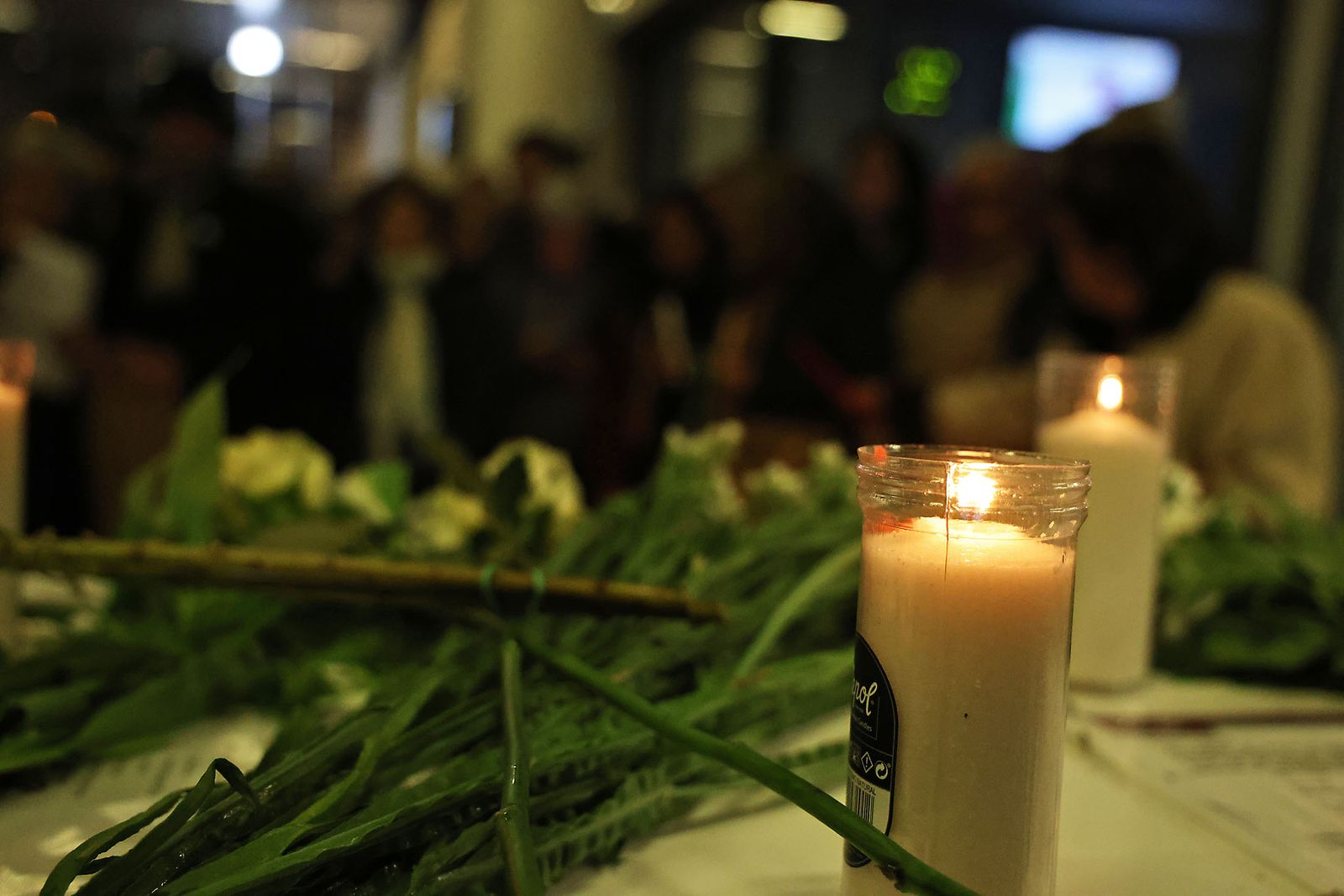Las fotografías de la vigilia por los fallecidos en el accidente de tren  de Adamuz