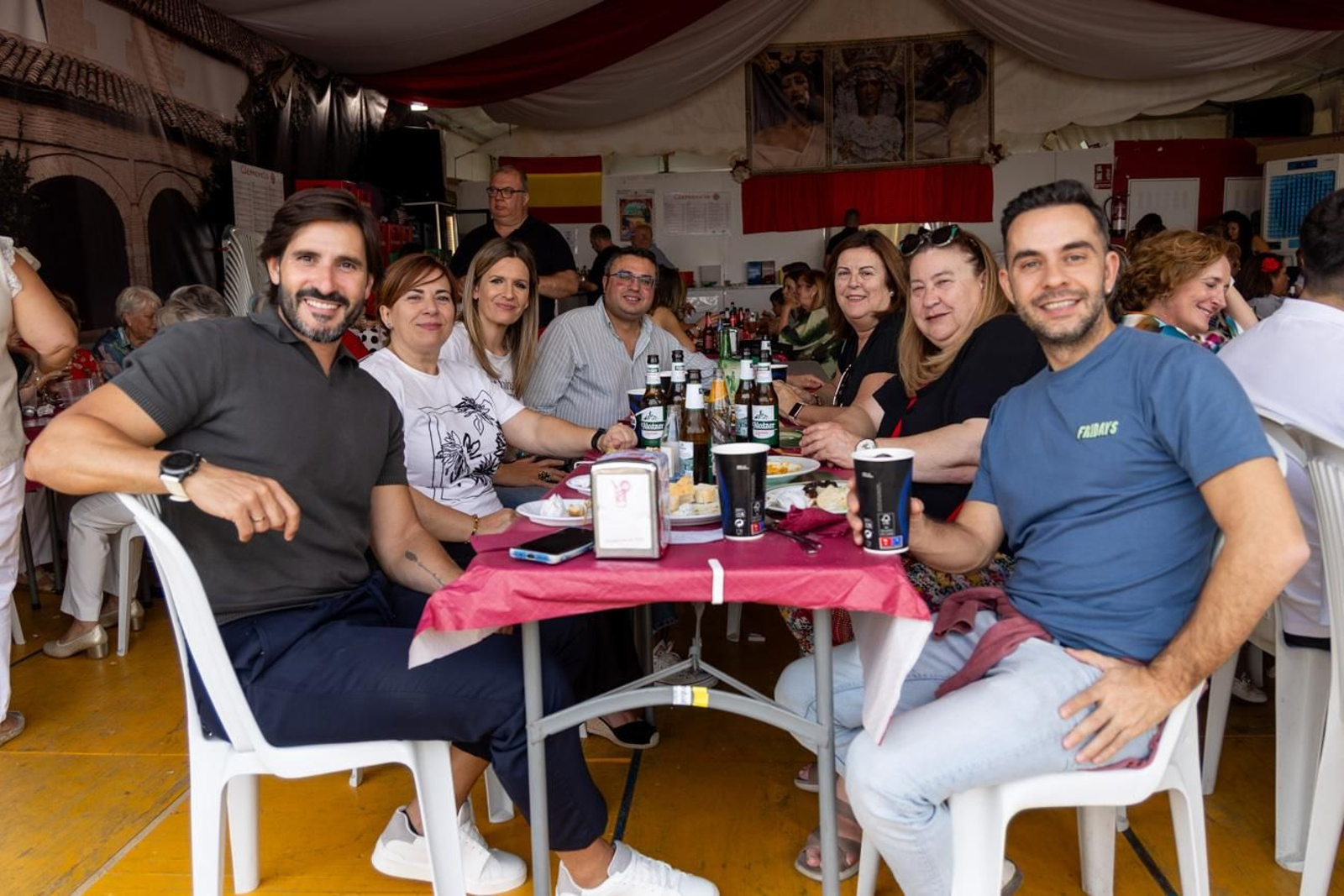 El ritmo no para en la Feria de San Lucas