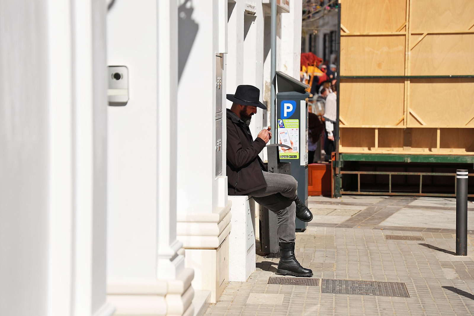 Imágenes del ambiente en la Feria de Época 1900 de Moguer