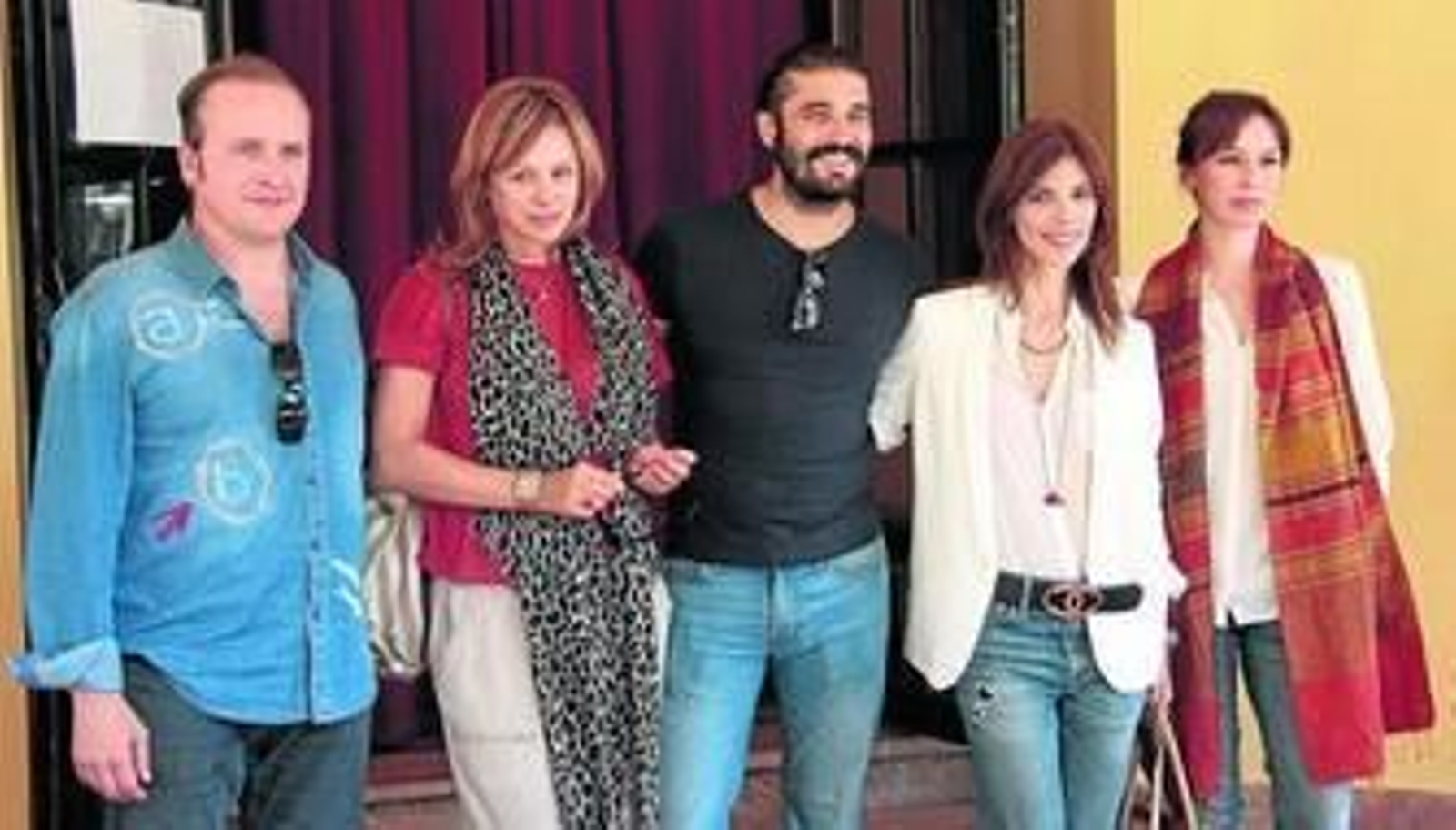 Fernando Cayo, Emma Suárez, Álex García, Maribel Verdú y Ariadna Gil, el quinteto de actores que interpreta el texto de Robert Patrick.