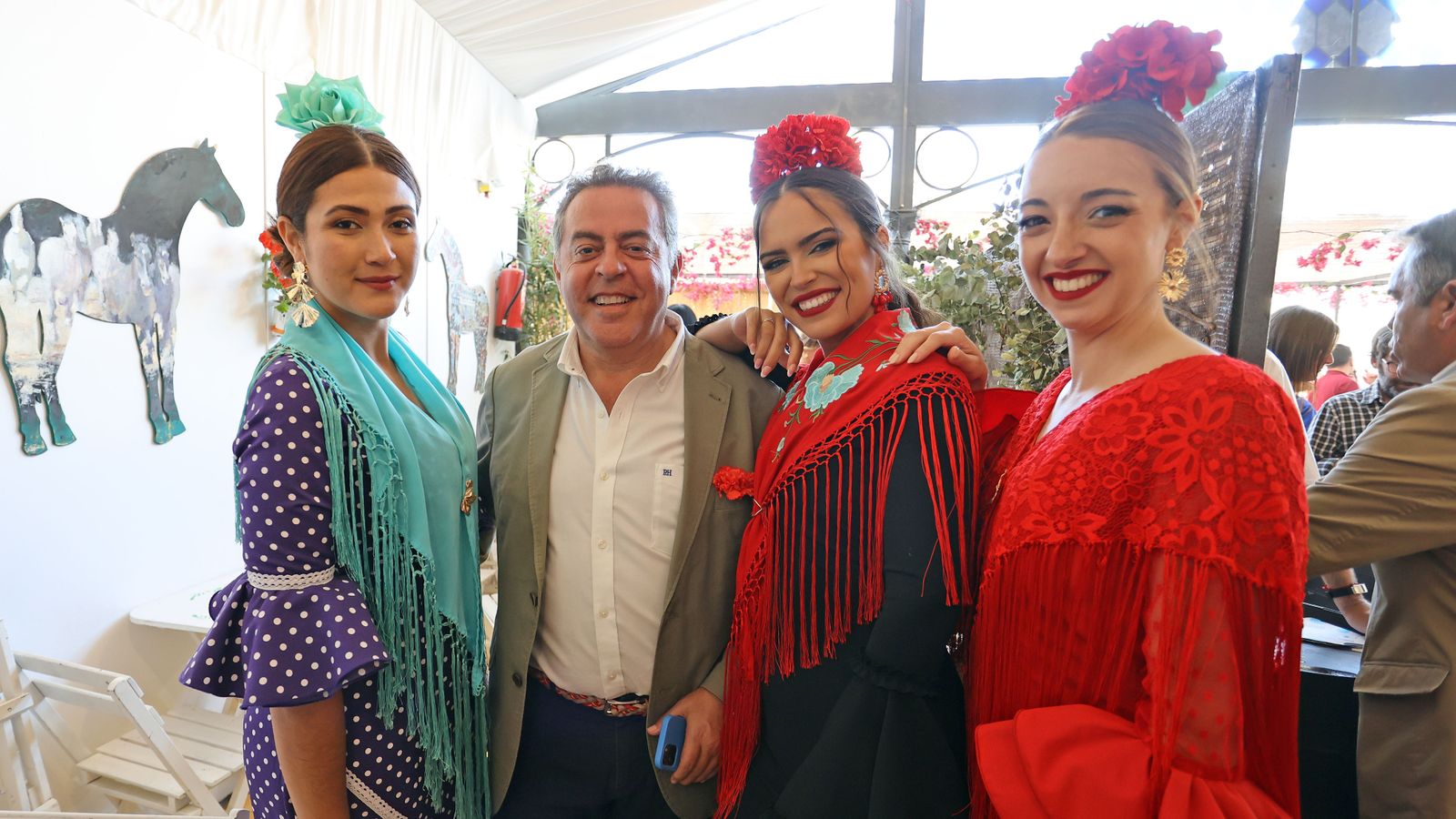 Búscate en las fotos del miércoles en la Feria de Jerez 2024