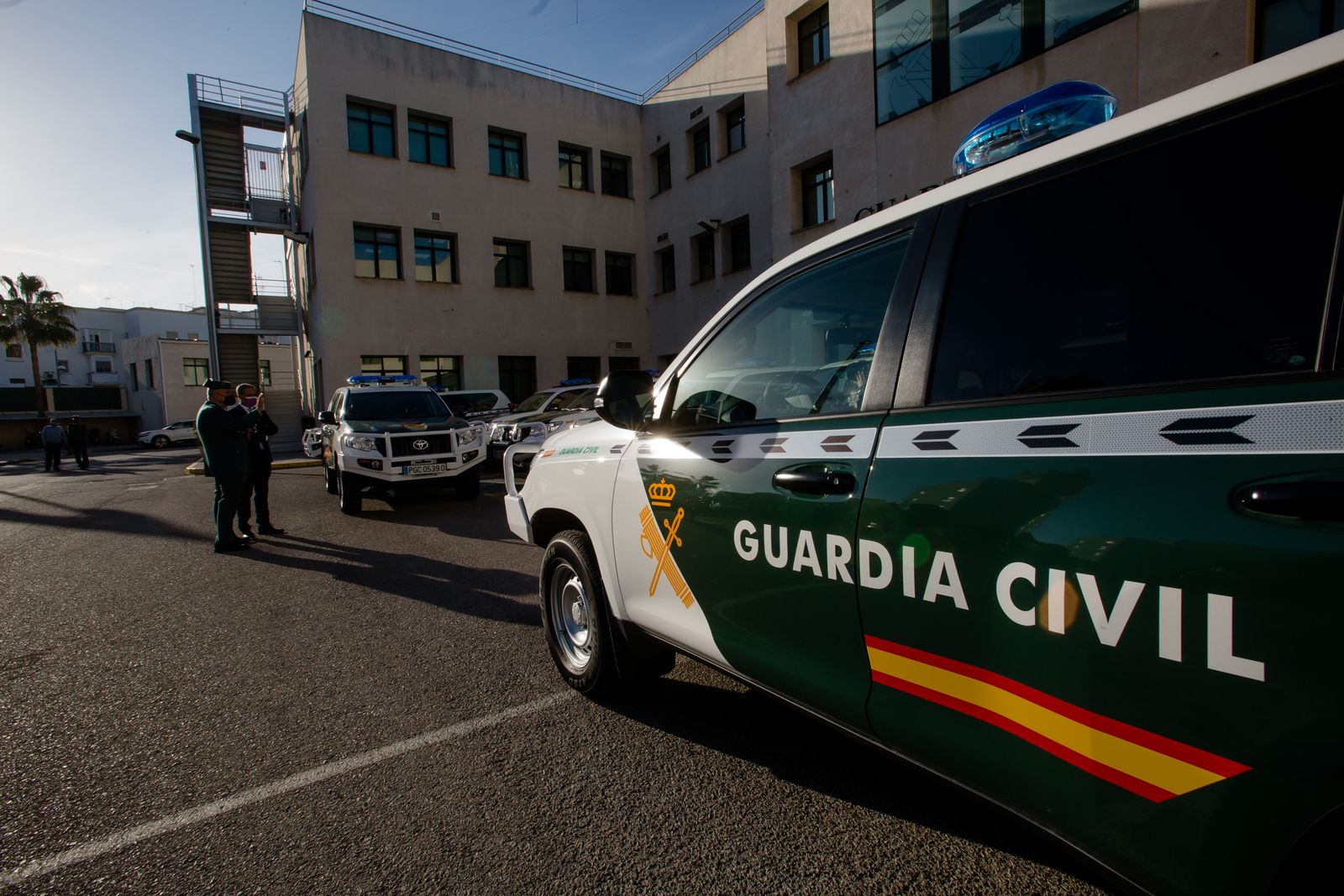 Imagen de archivo de un vehículo de la Guardia Civil.