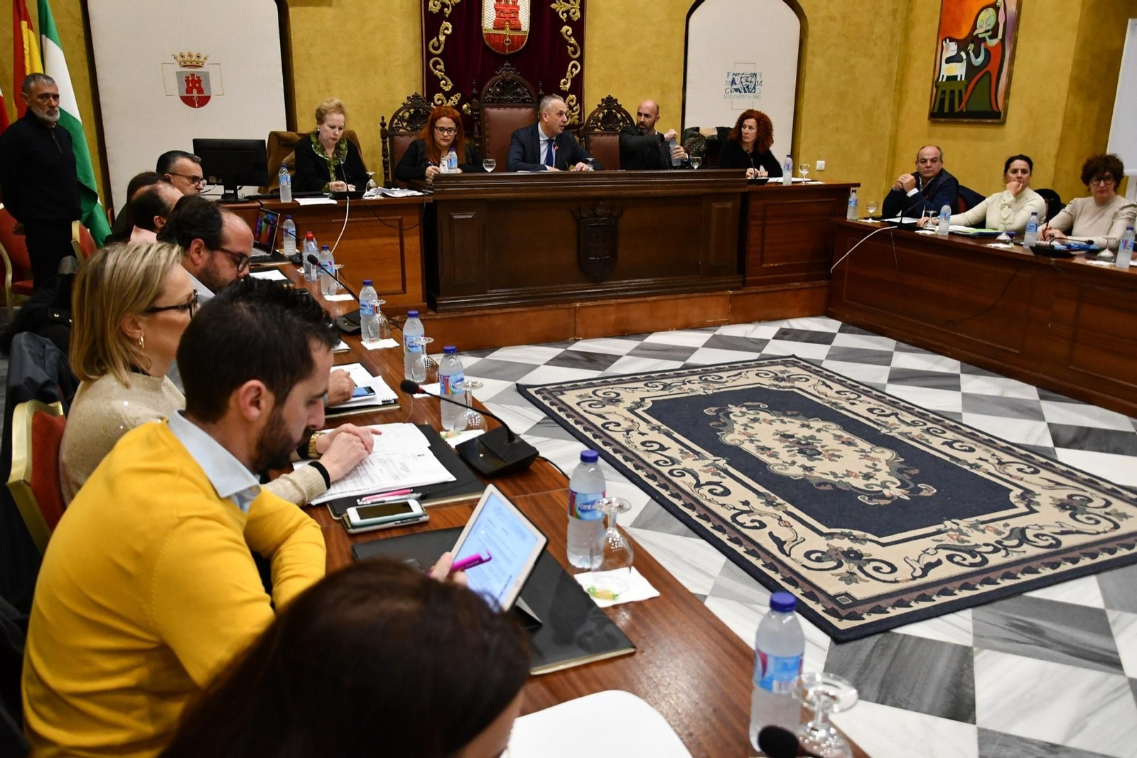 Pleno de San Roque, esta mañana