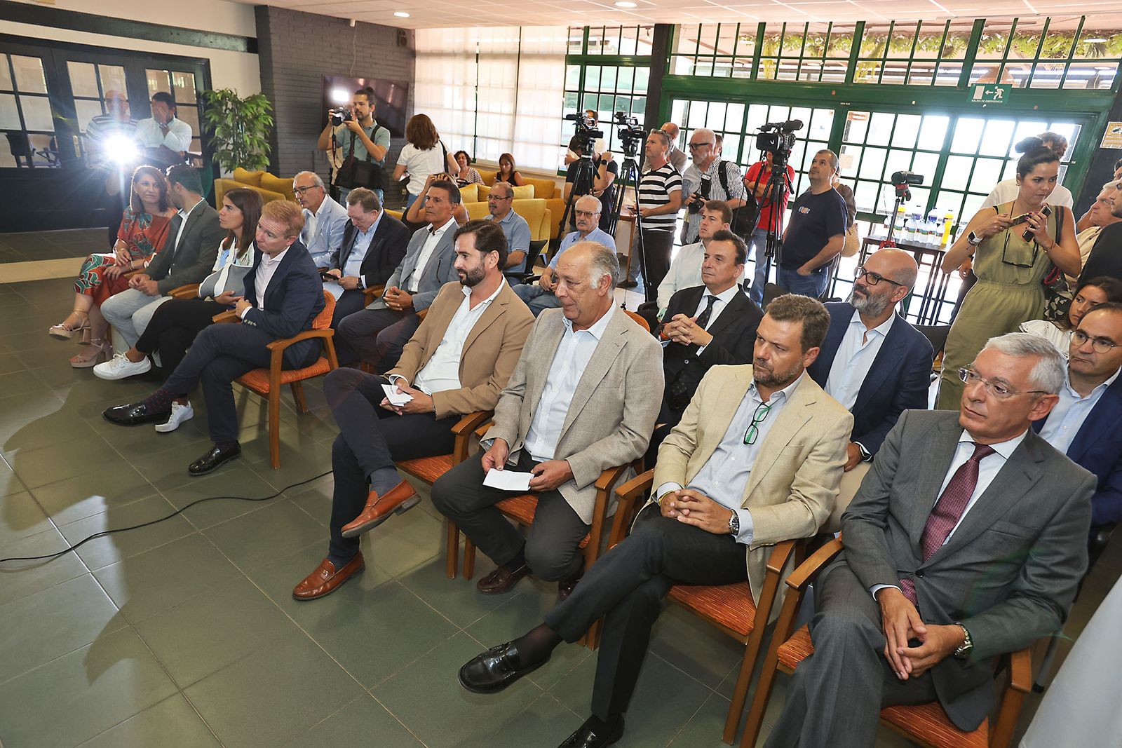 Imágenes de la constitución y presentación del Comité de Honor del centenario de la Copa del Rey de Tenis