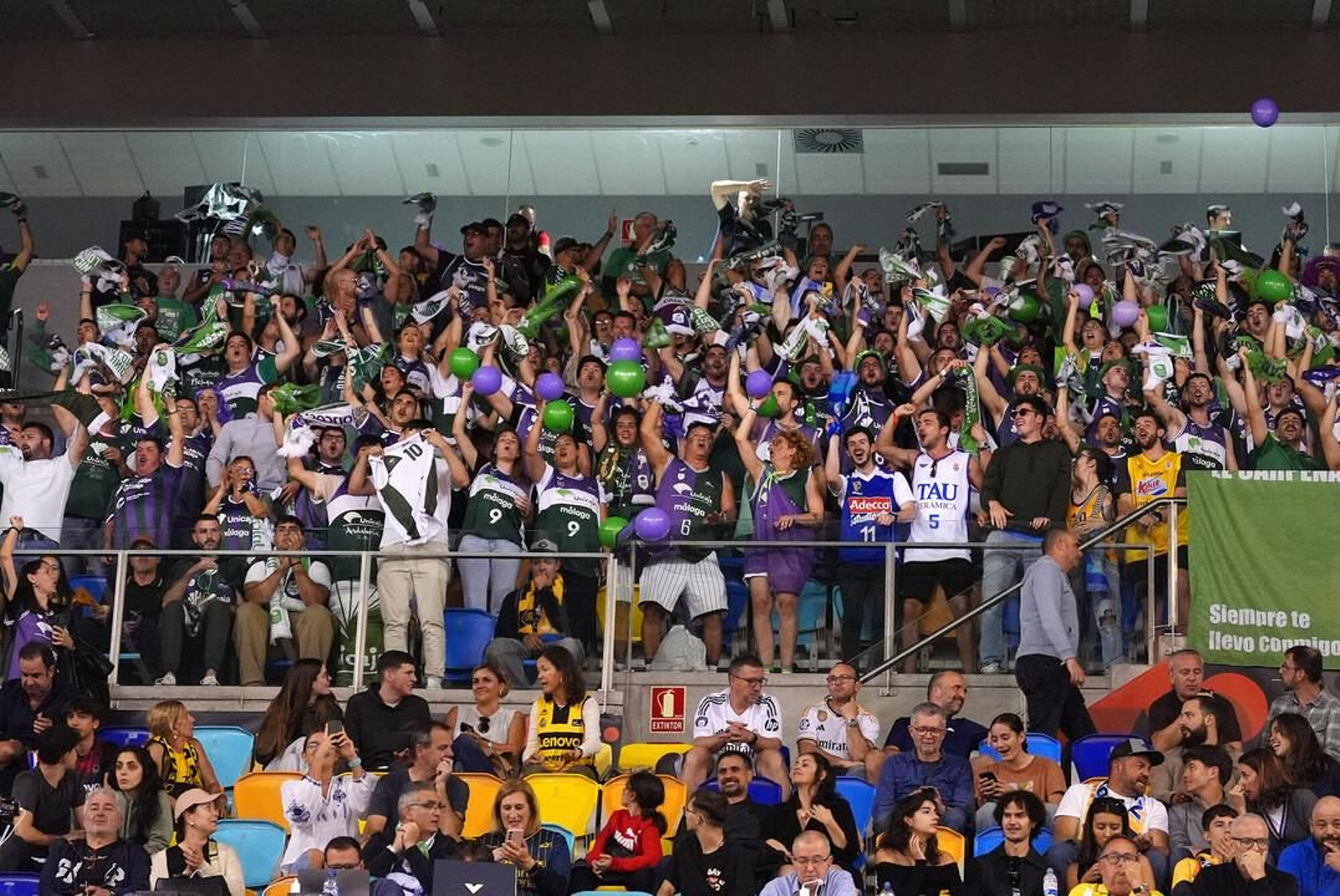 Copa del Rey: Búscate en las gradas del Gran Canaria Arena en el Unicaja-Tenerife