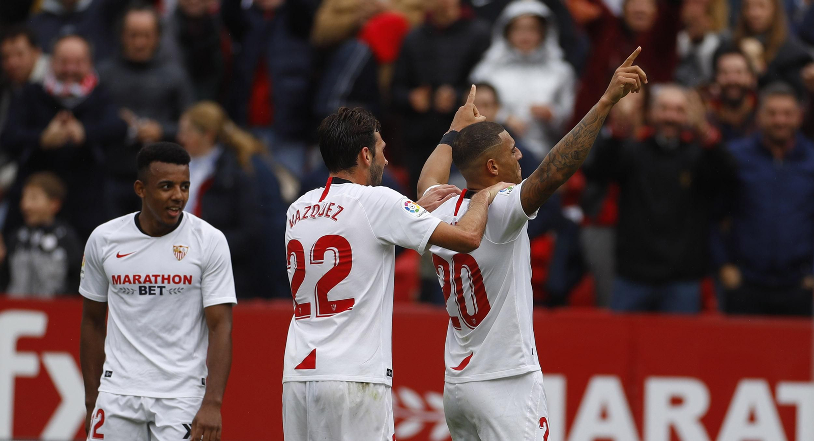 Las imágenes del Sevilla fc-Leganés