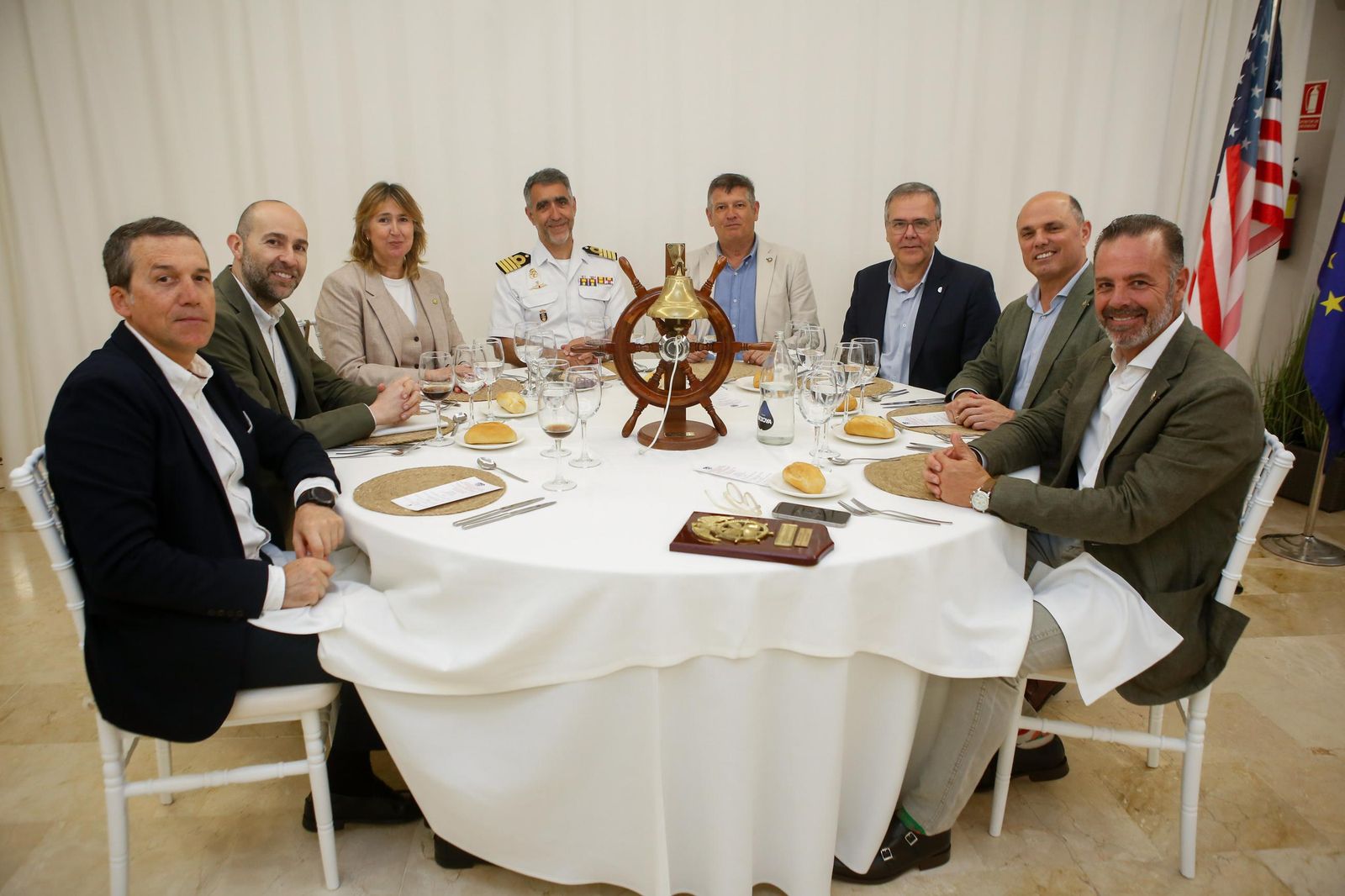 Las fotos de la mesa redonda del Propeller Club de Algeciras con José Antonio Fernández, Manuel Cózar y José Manuel Tejedor