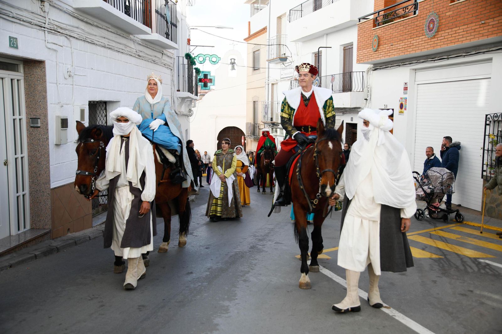 La Recreación de la Pernoctación de los Reyes Católicos en Fiñana, en imágenes