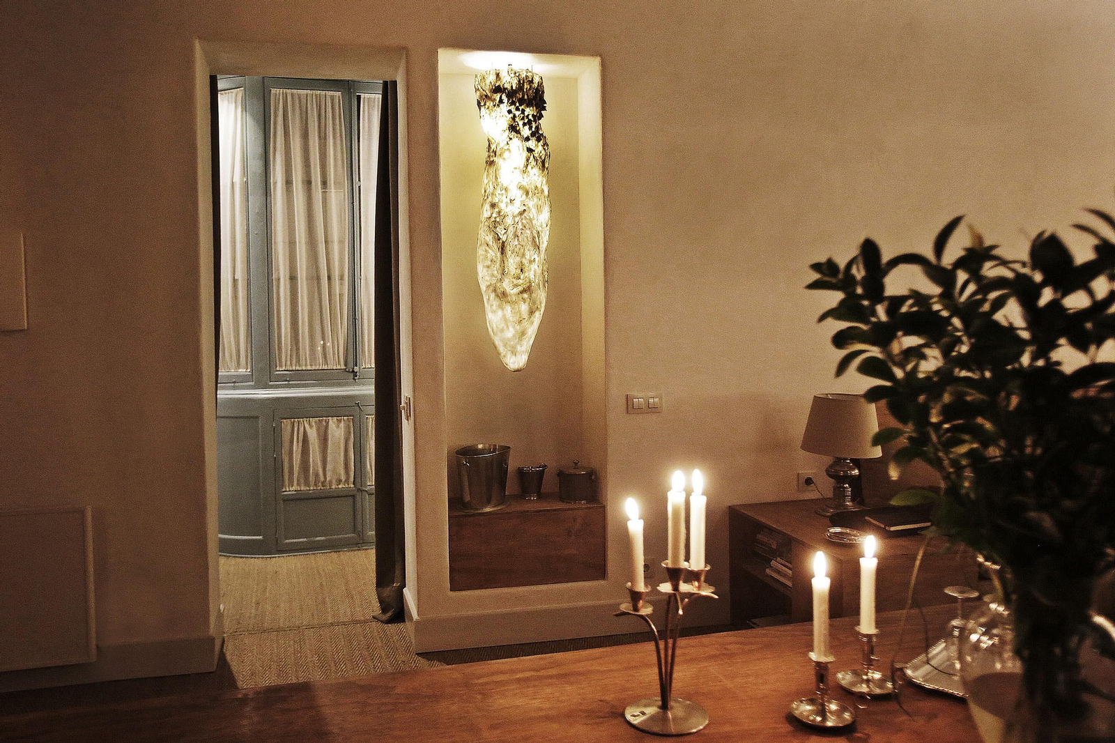 Las imágenes de la casa de la diseñadora gaditana Desirée Mejer, en la calle Manuel Rancés