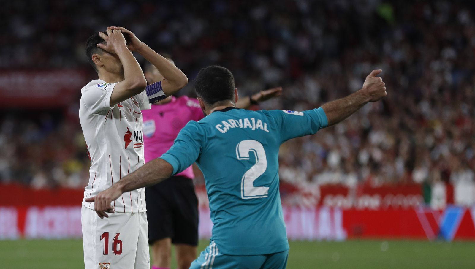 Las imágenes del Sevilla- Real Madrid
