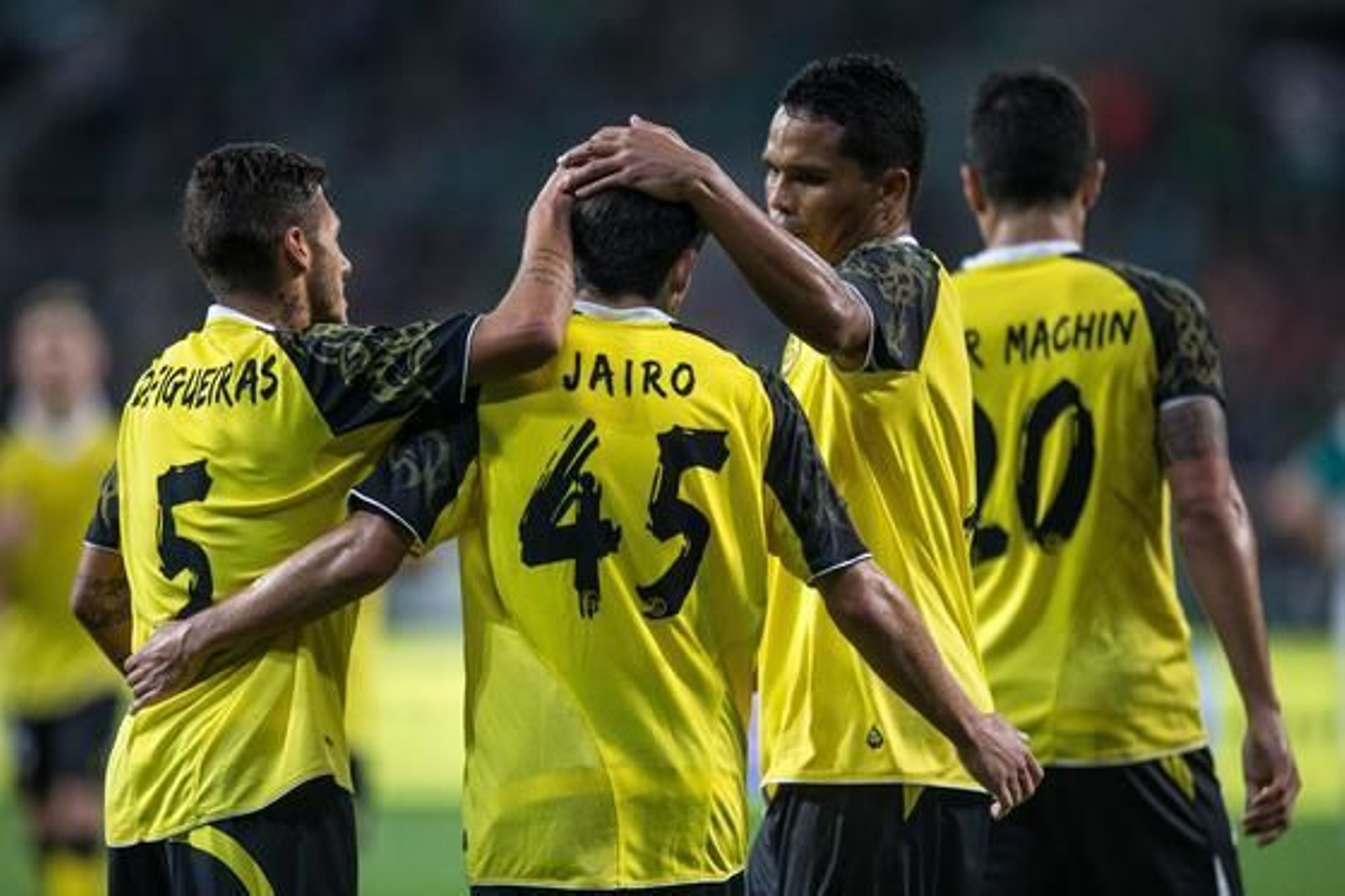 Las imágenes del Slask-Sevilla