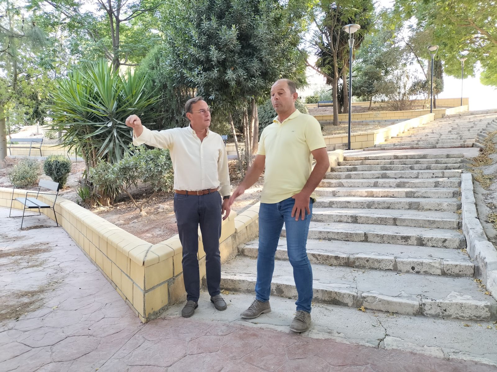 Visita al parque Del Pozuelo de Montalbán.