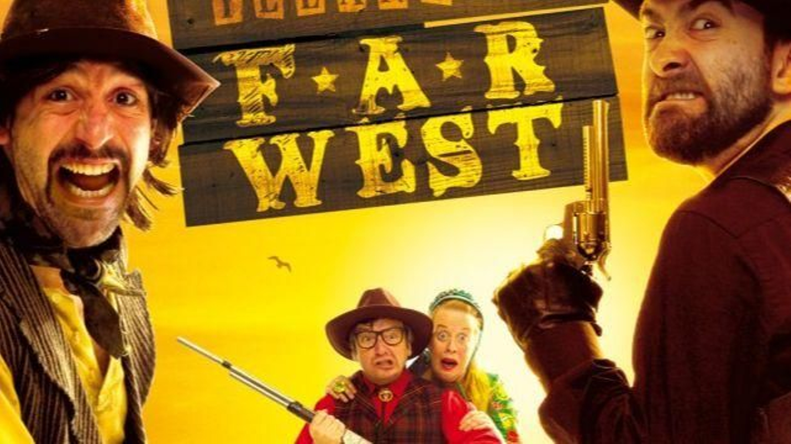 Cartel de 'Far West' una propuesta de Yllana