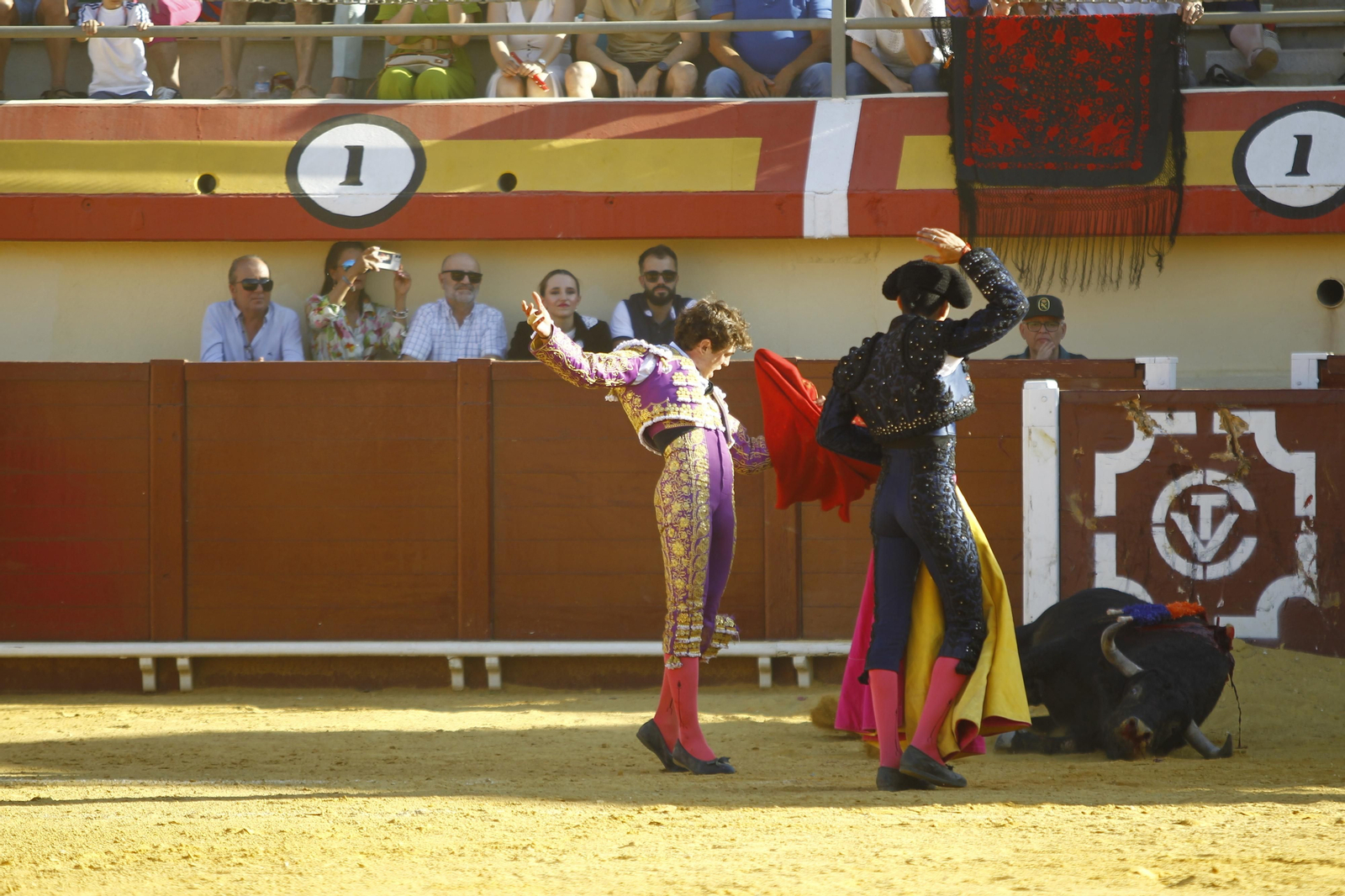 Imágenes de la corrida de Toros en Vera