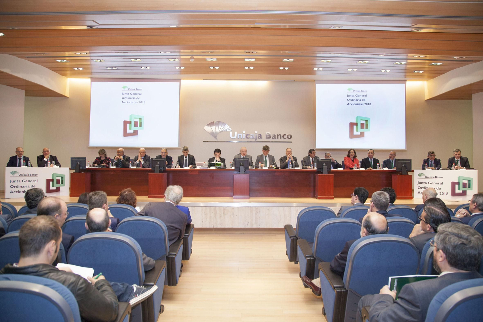 Junta de accionistas de Unicaja.