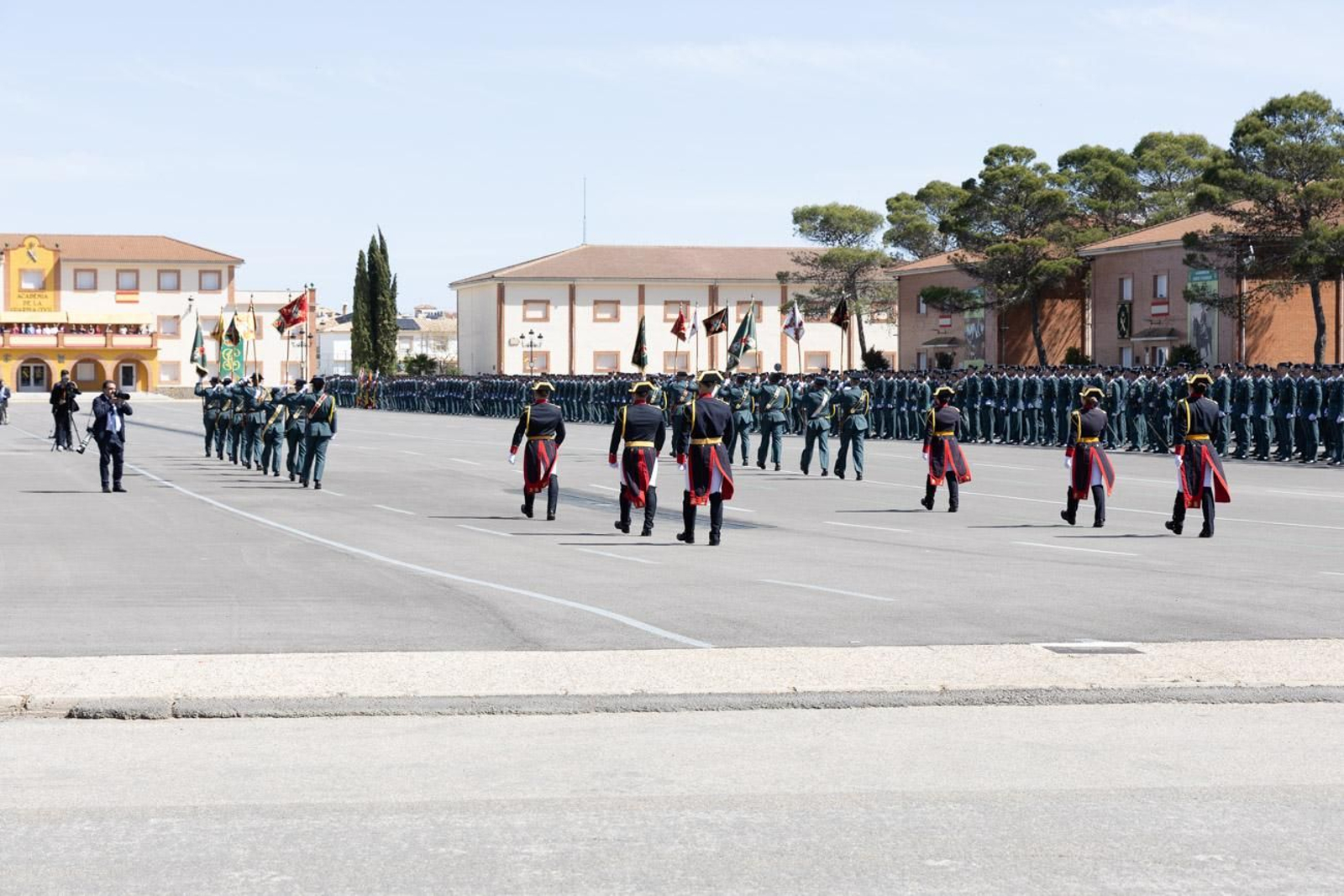 Jura de bandera de la 130ª promoción de guardias civiles de la Academia de Baeza
