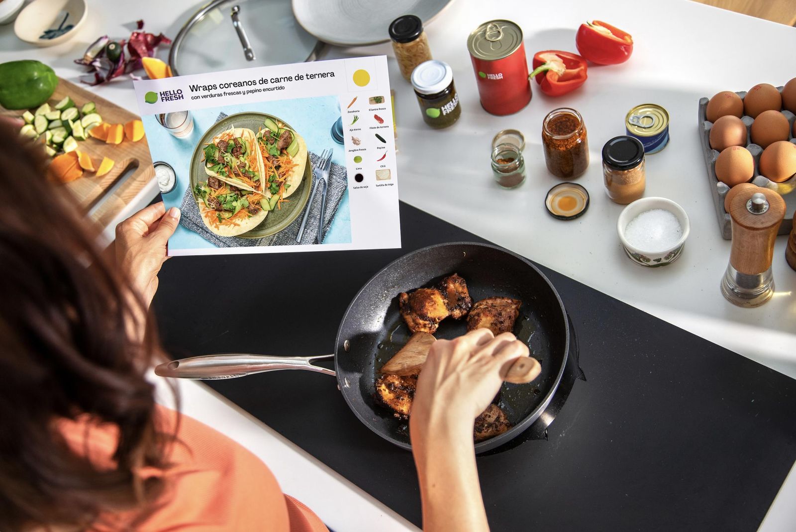 Kits de recetas de HelloFresh