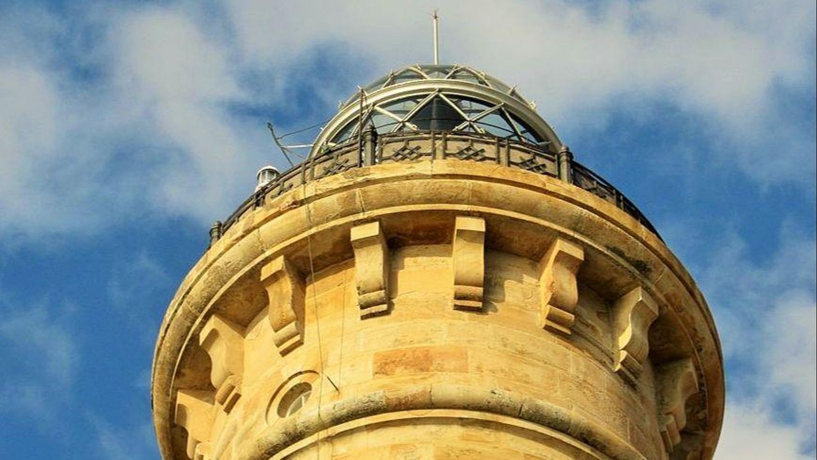 Parte superior del Faro de Chipiona