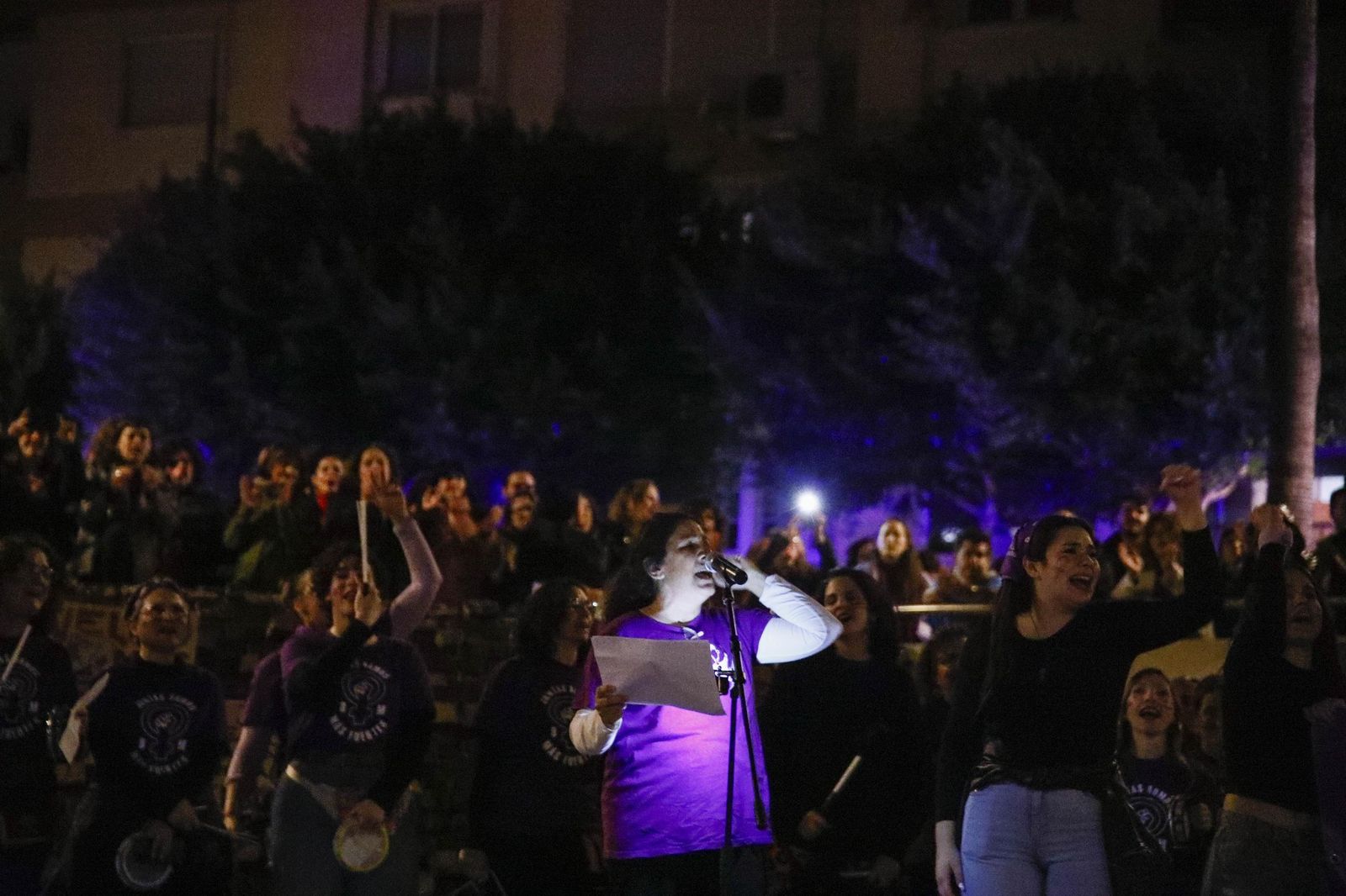 Las imágenes de la manifestación realizada por Asamblea Feminista 8M en Almería
