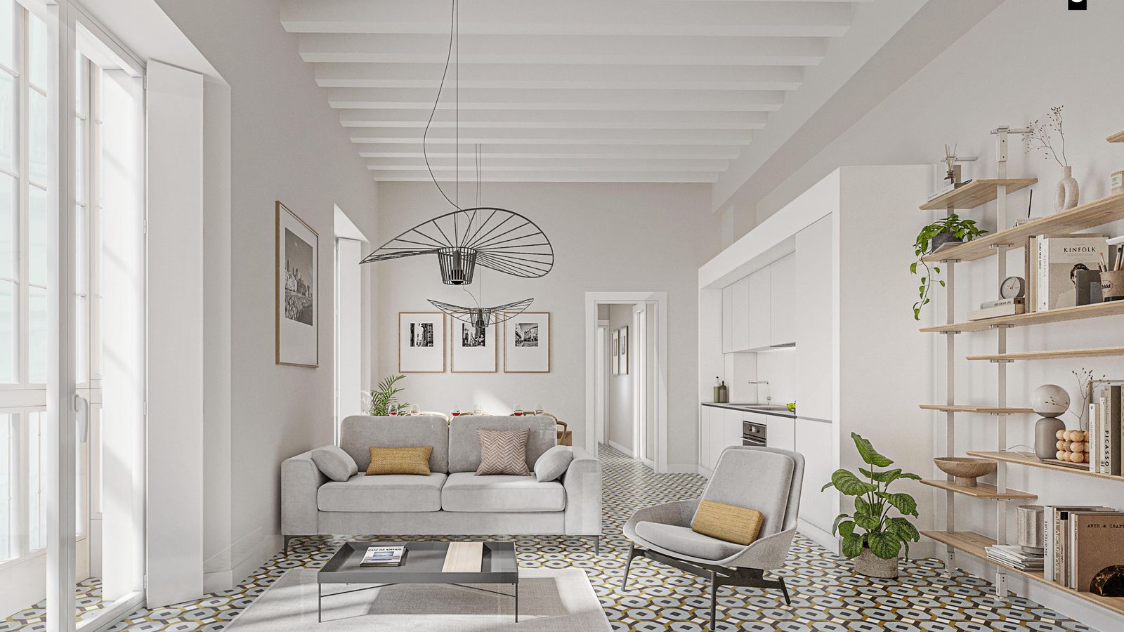 Salón de la nueva promoción.