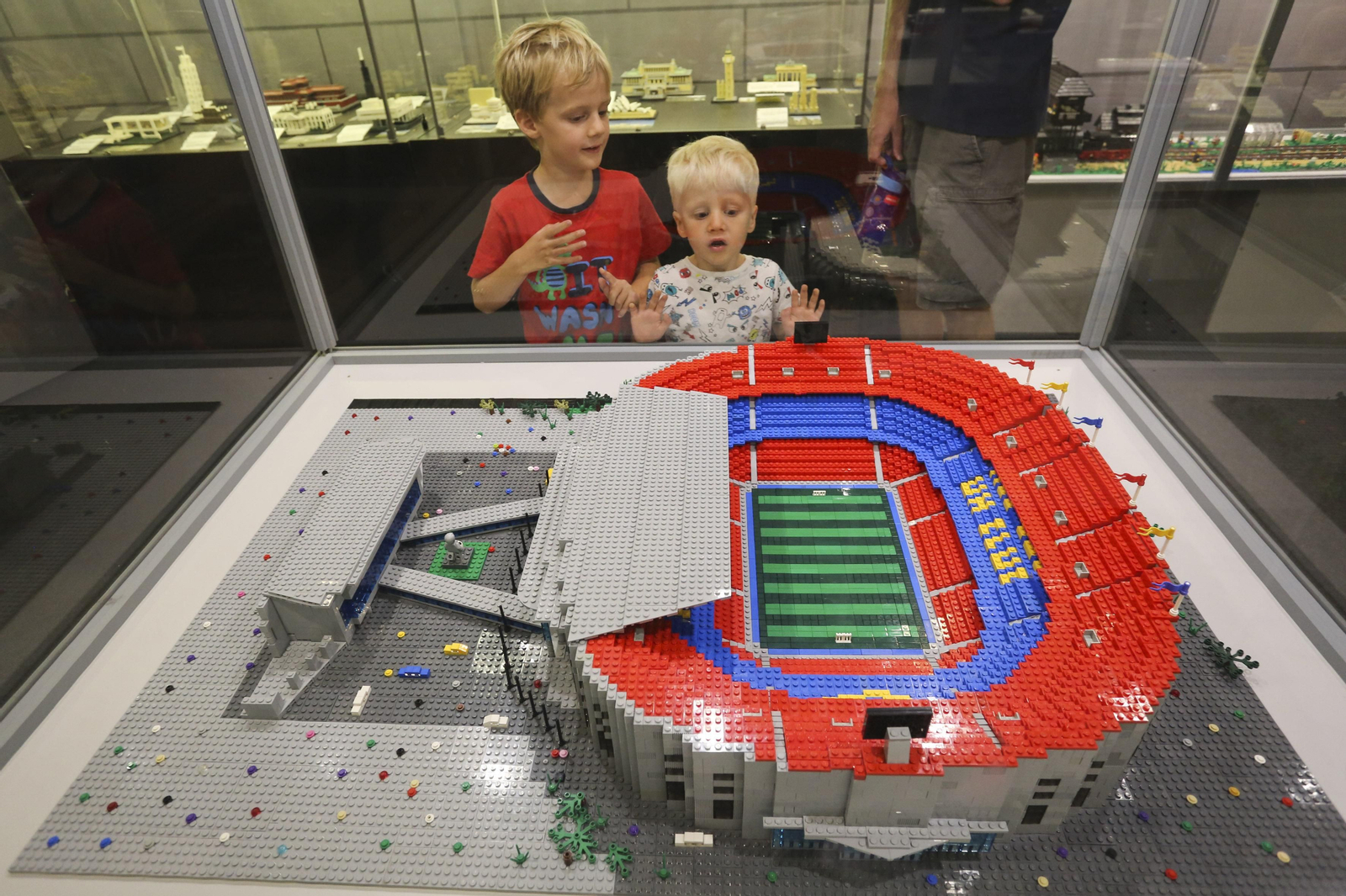 Las fotos de la exposición de Lego en el Muelle Uno de Málaga