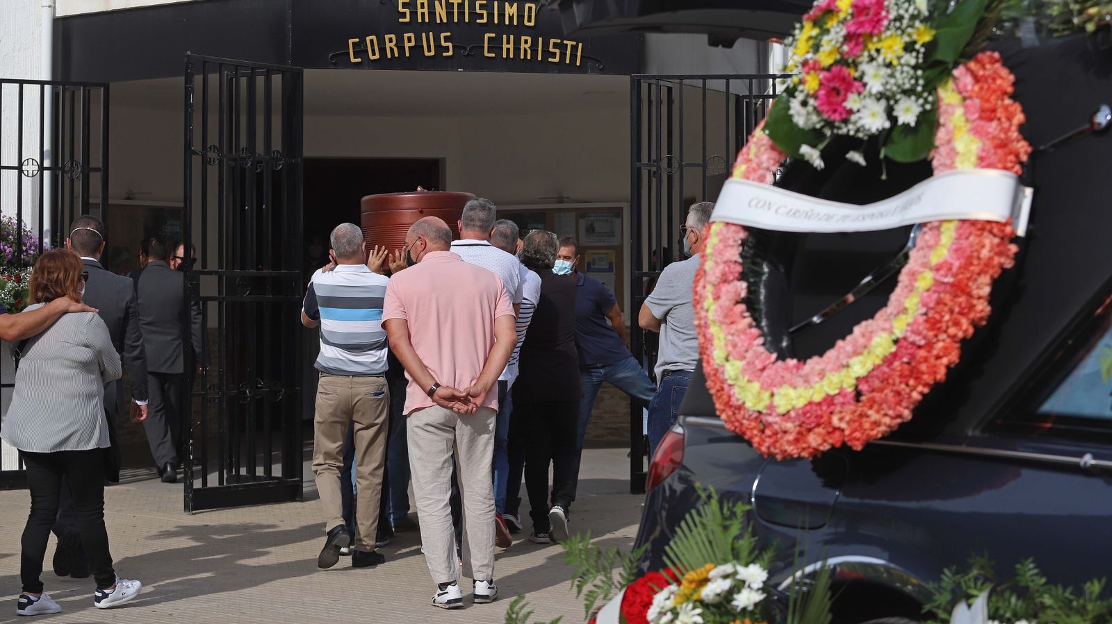 Fotos del último adiós a Juan Antonio García León en Algeciras