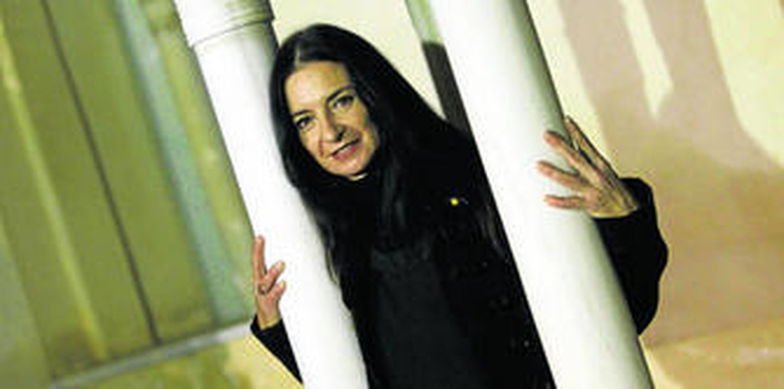 La escritora, ayer, en la Fundación Ayala.