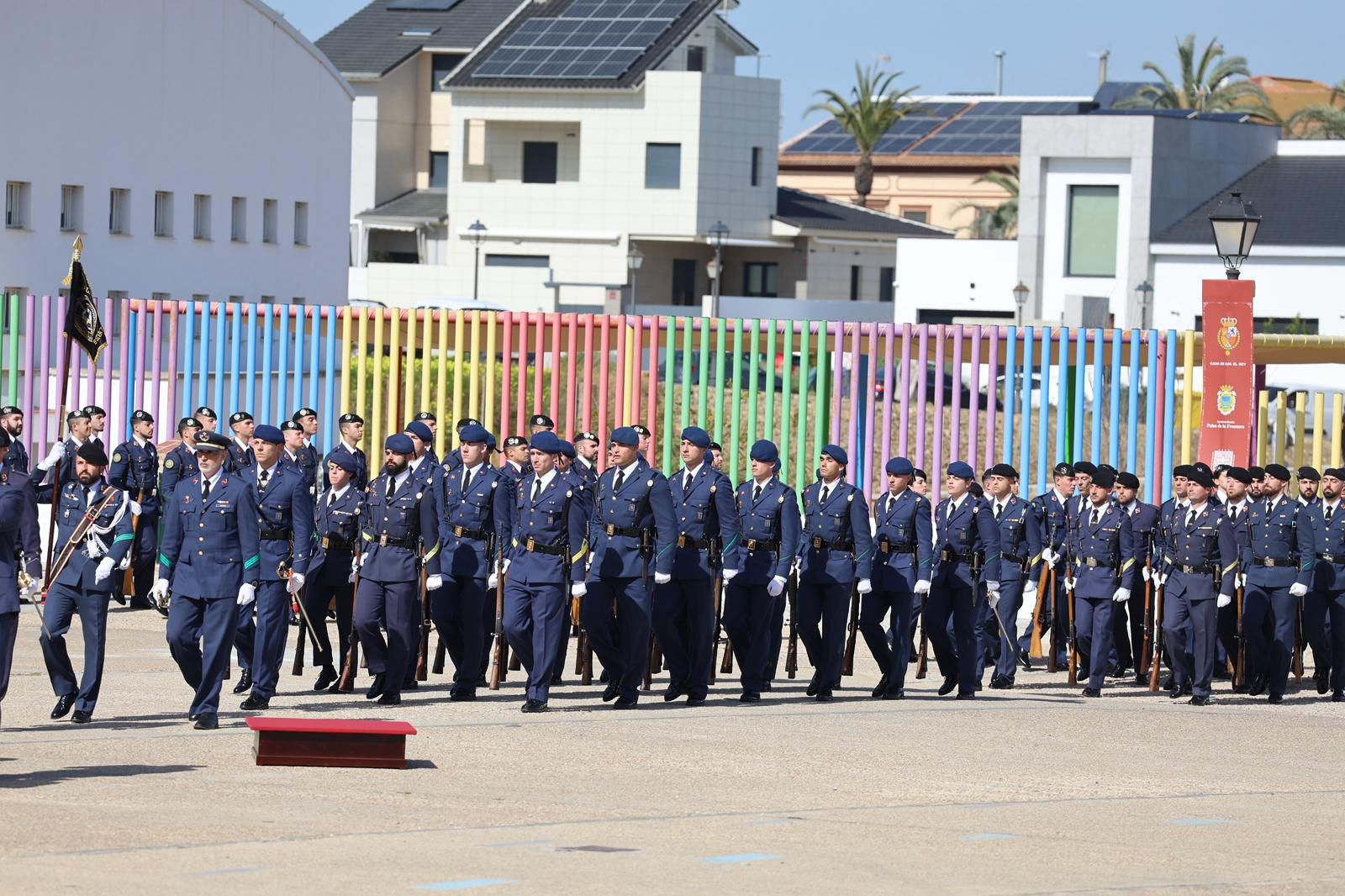 Las primeras imágenes del Rey Felipe VI en Huelva