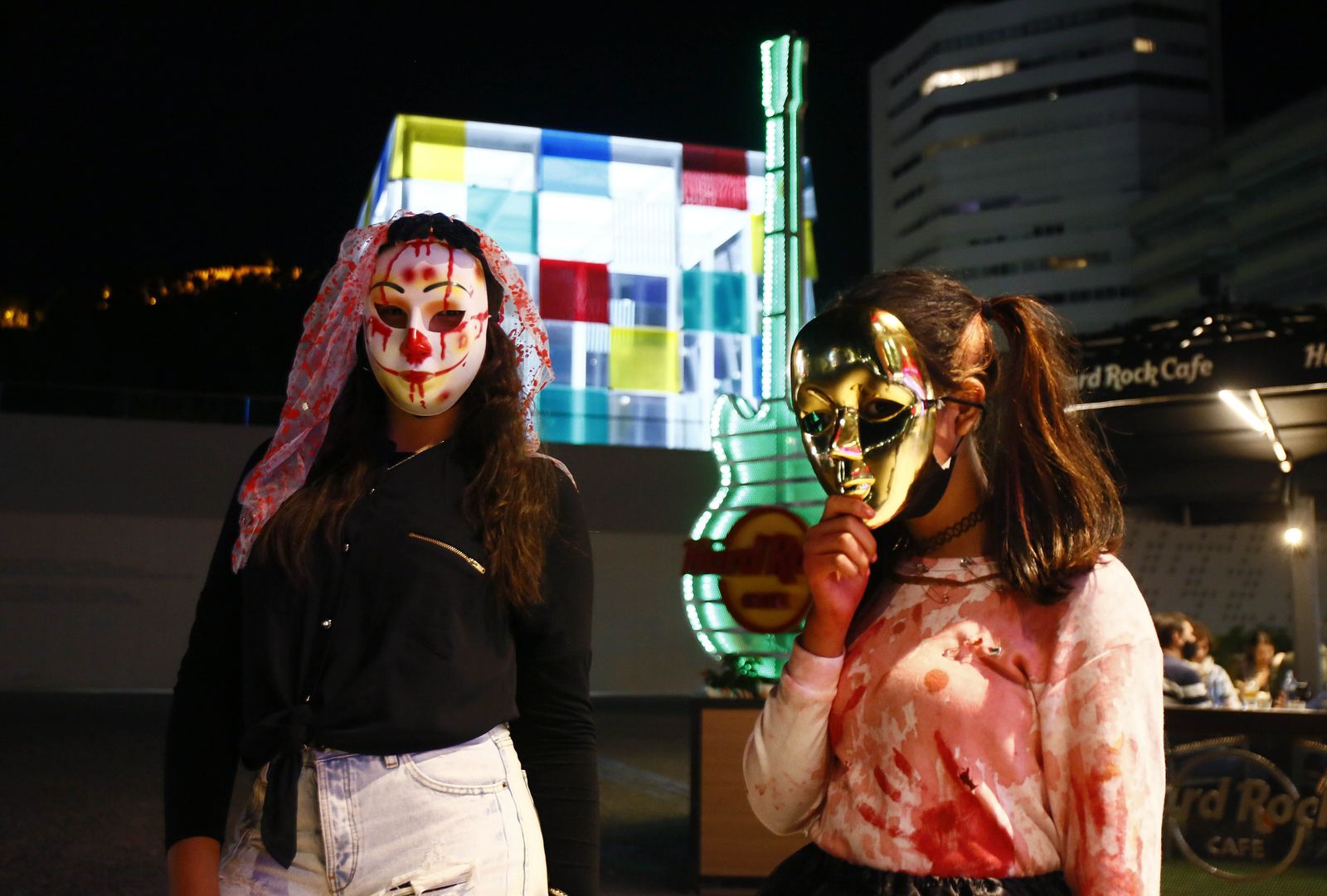 Las fotos de la Noche de Halloween en Málaga