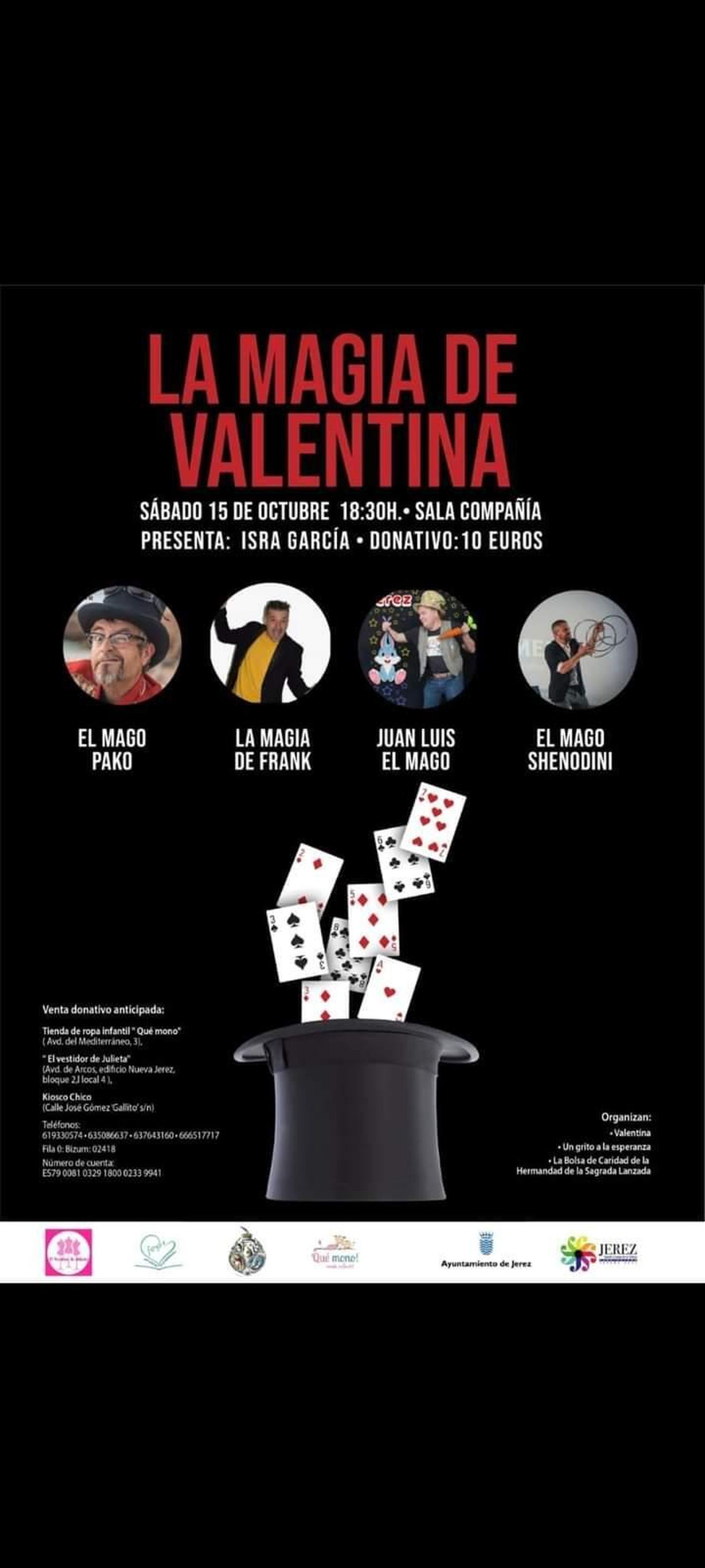 Espectáculo benéfico 'La magia de Valentina'