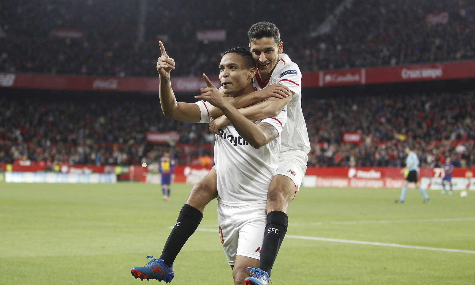 El Sevilla FC-Barcelona, en imágenes