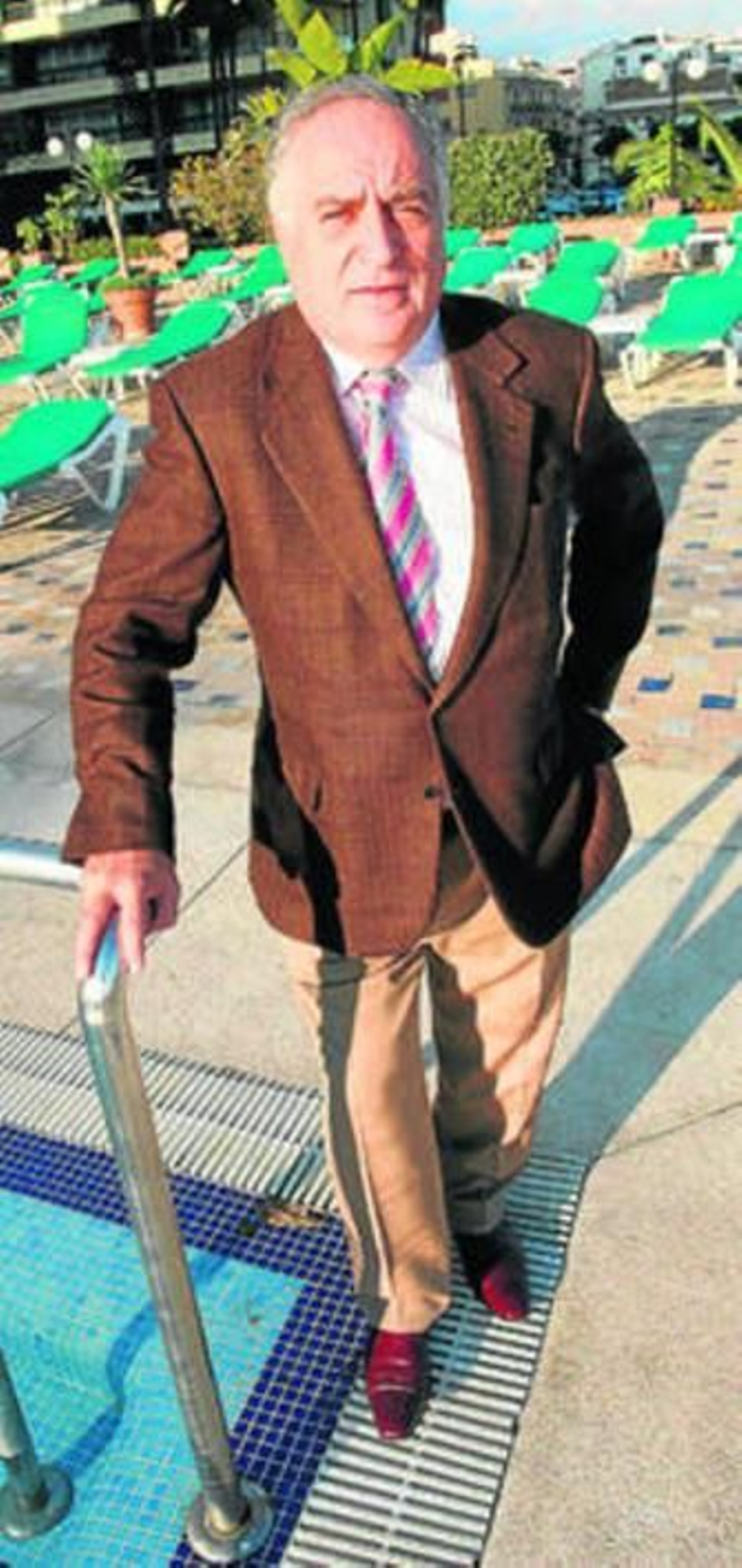 José María Rosell, en un establecimiento de su cadena.