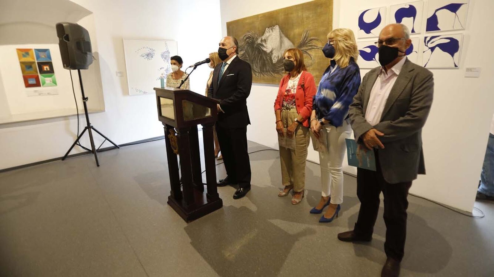 Las fotos de la Inauguración de la exposición de Felipe Gayubo