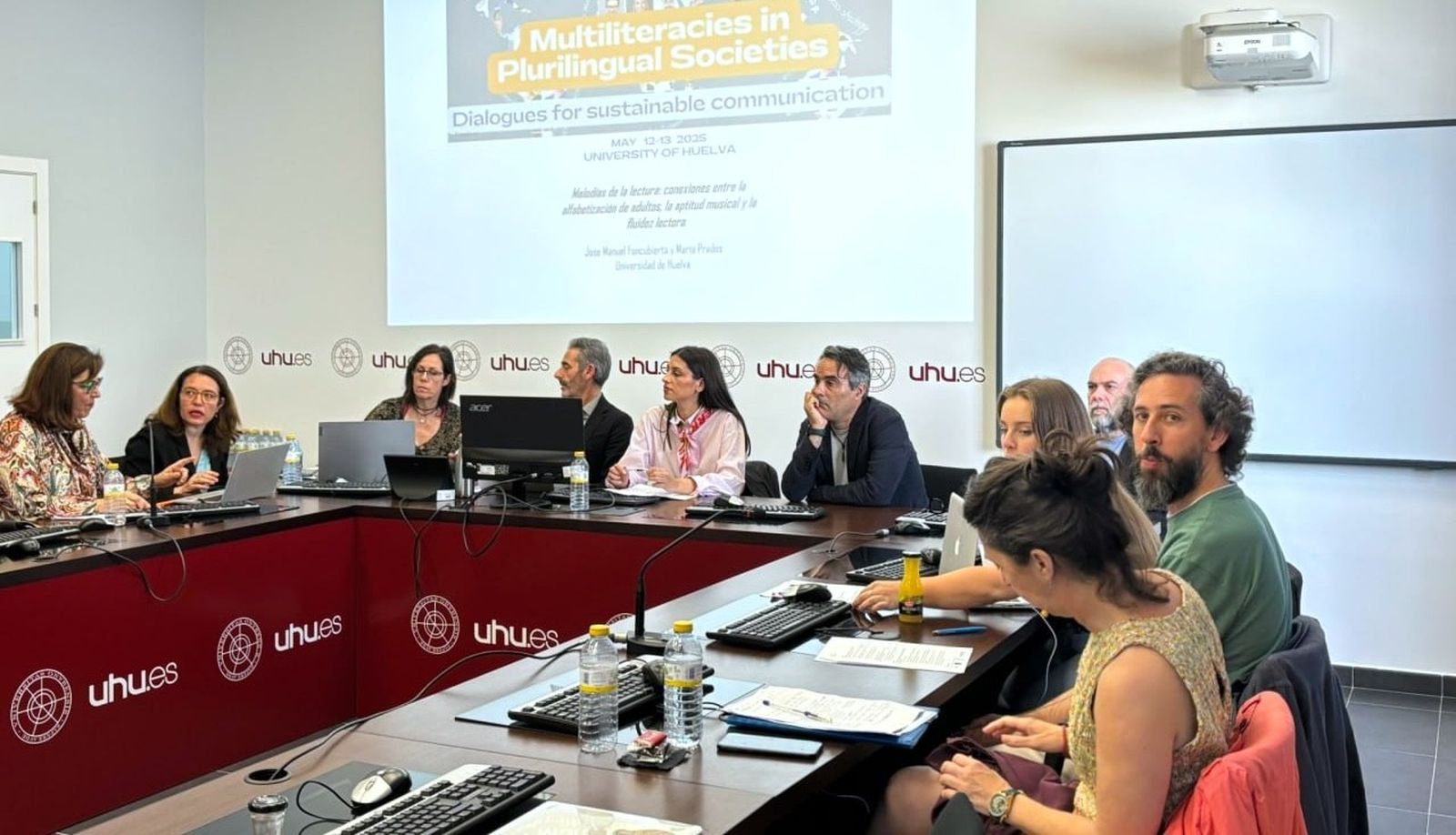 Un momento del Simposio