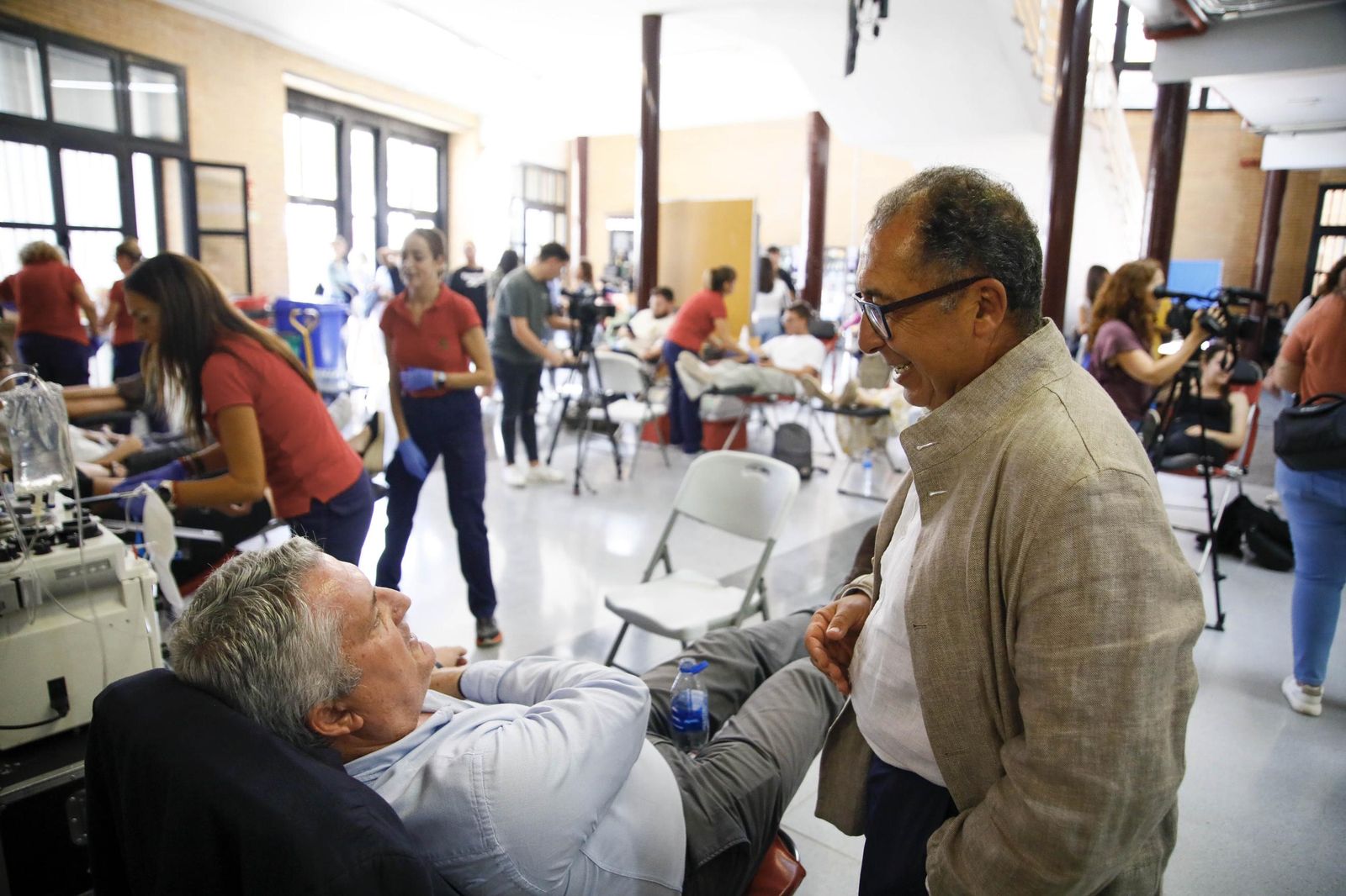 La colecta de sangre y plasma en la Universidad de Almería, en imágenes