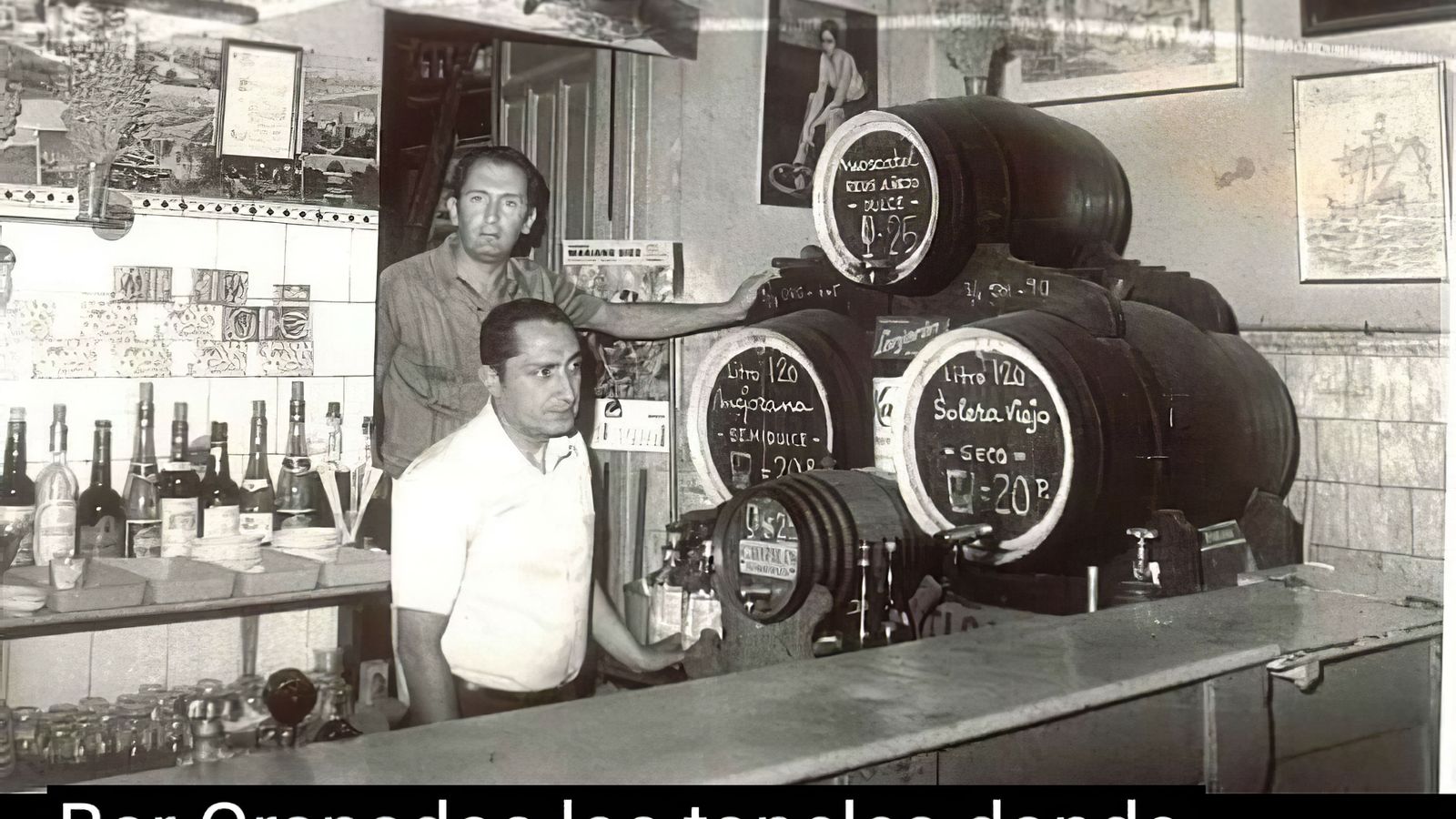 Bodega Granados en la Carrera de la Virgen.