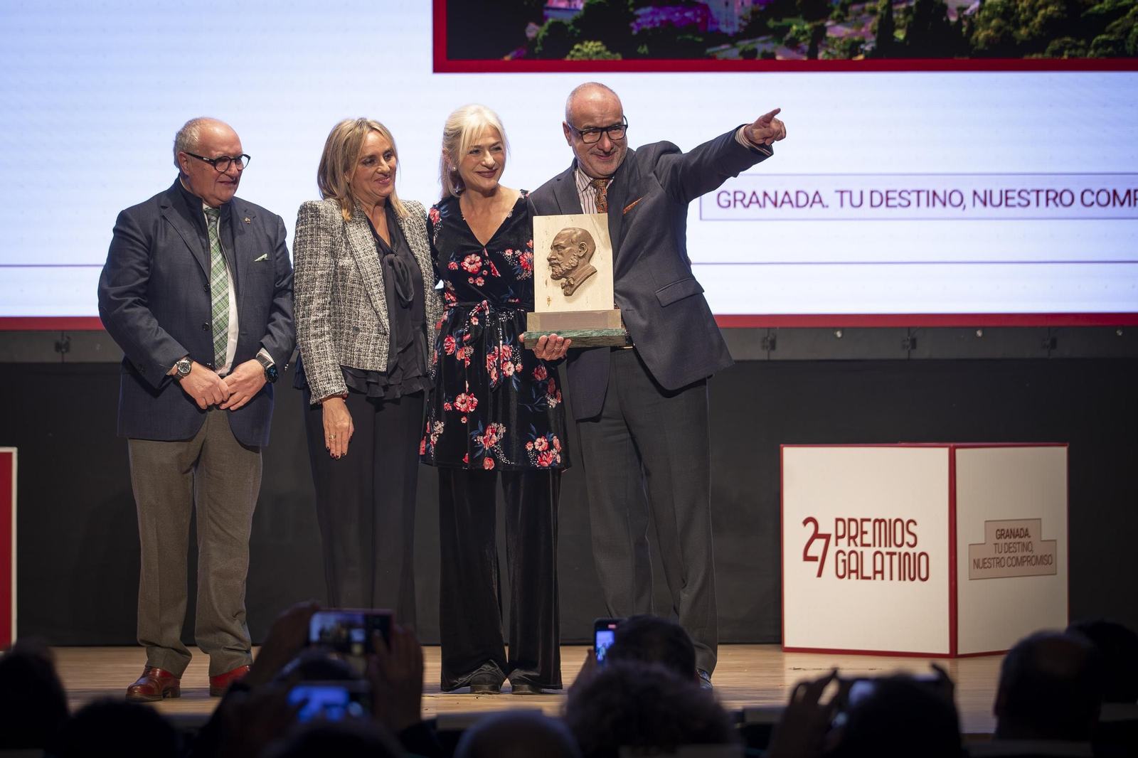 La ceremonia de entrega de los 27 Premios Galatino de Granada, en imágenes